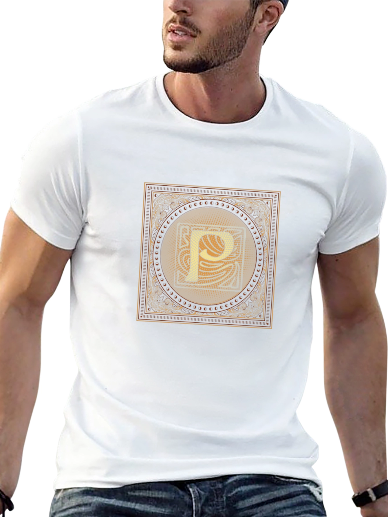 Letter P Graphic T-Shirt - Stylish & Unique Design