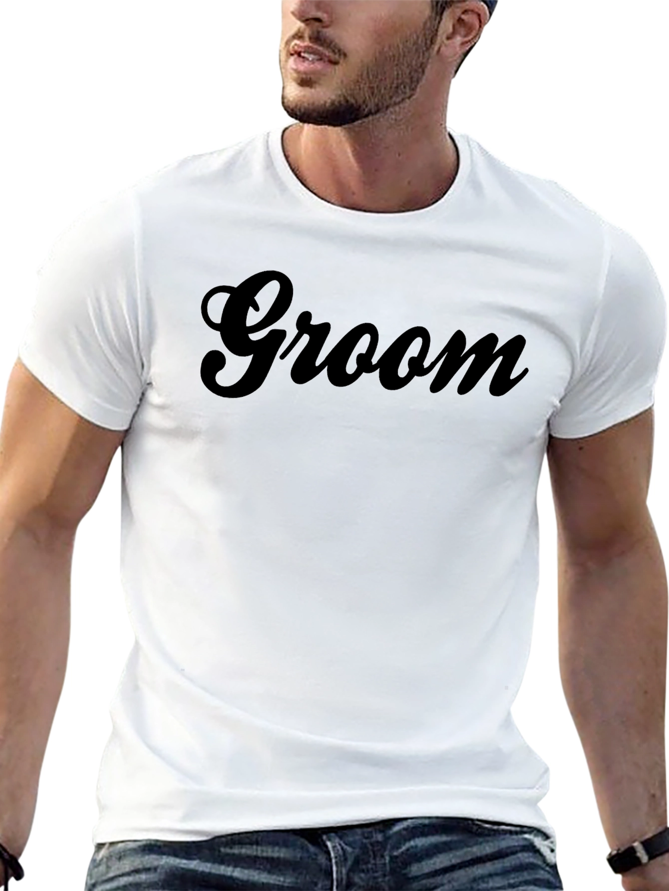 Groom Crewneck T-Shirt