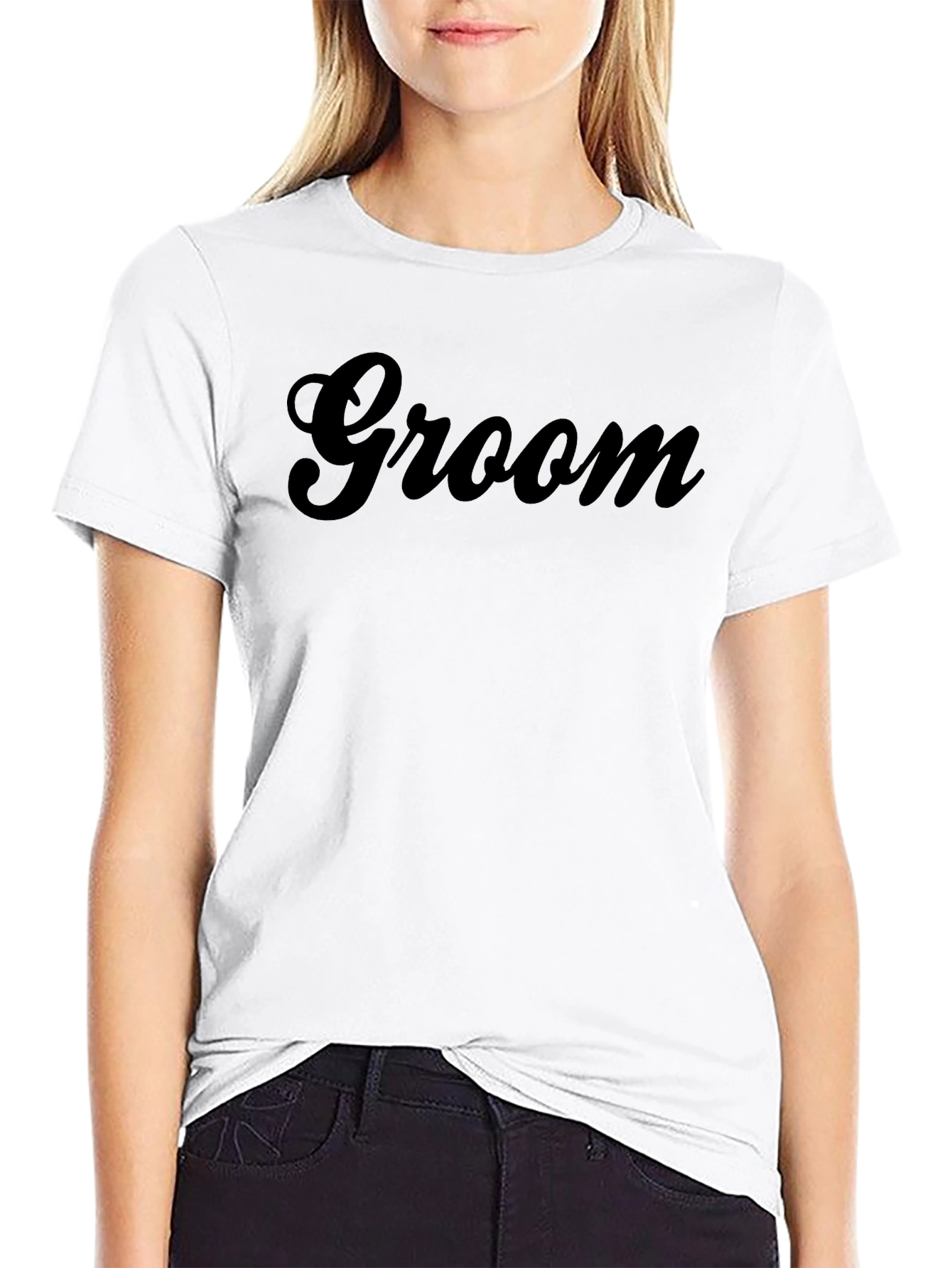 Groom Crewneck T-Shirt