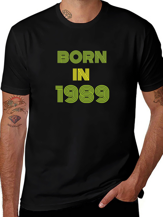 Born in 1989 T-Shirt - Retro Birthday Tee