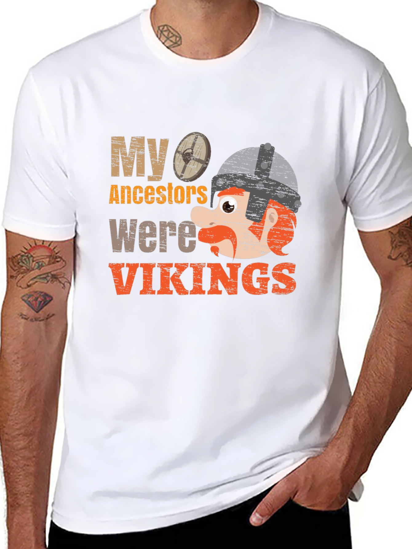 My Ancestors Were Vikings T-Shirt