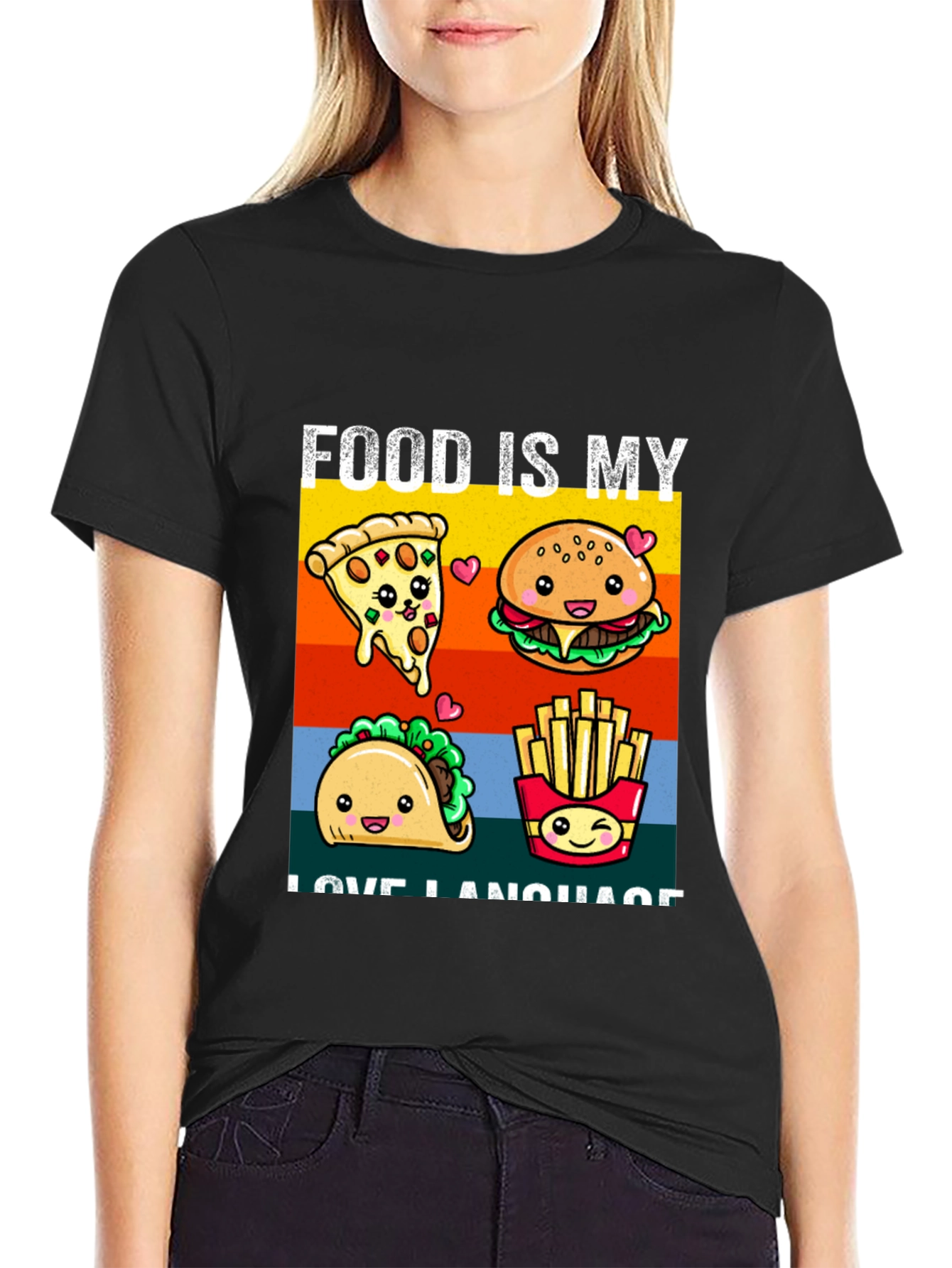 Food is My Love Language Graphic Tee