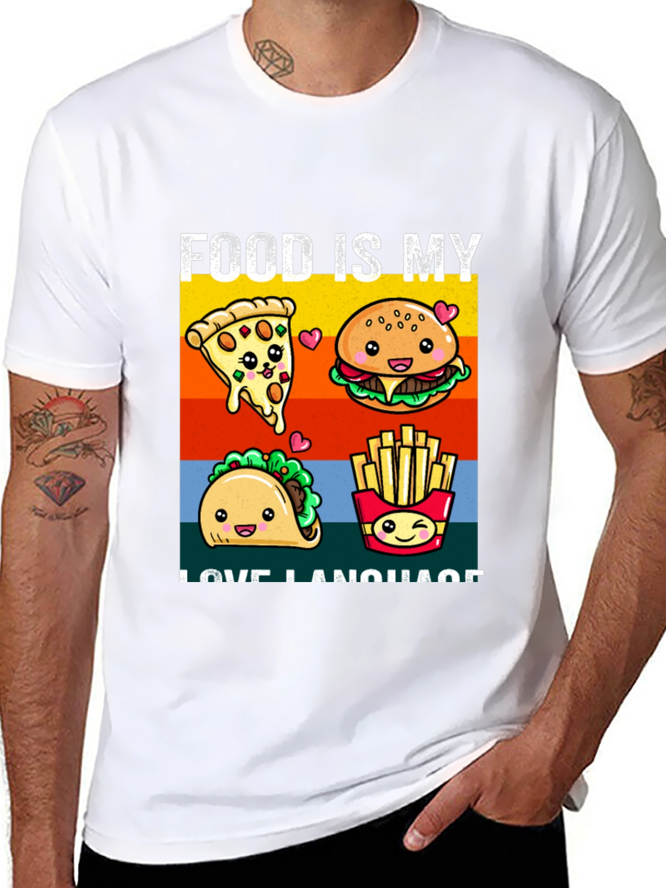 Food is My Love Language Graphic Tee