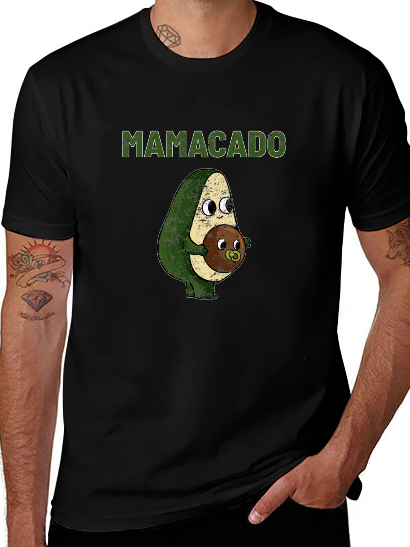 Mamacado T-Shirt - Avocado Mama & Baby Tee