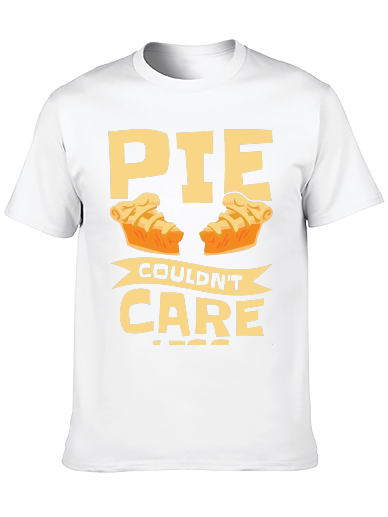 Funny Pie Couldnt Care Less T-Shirt