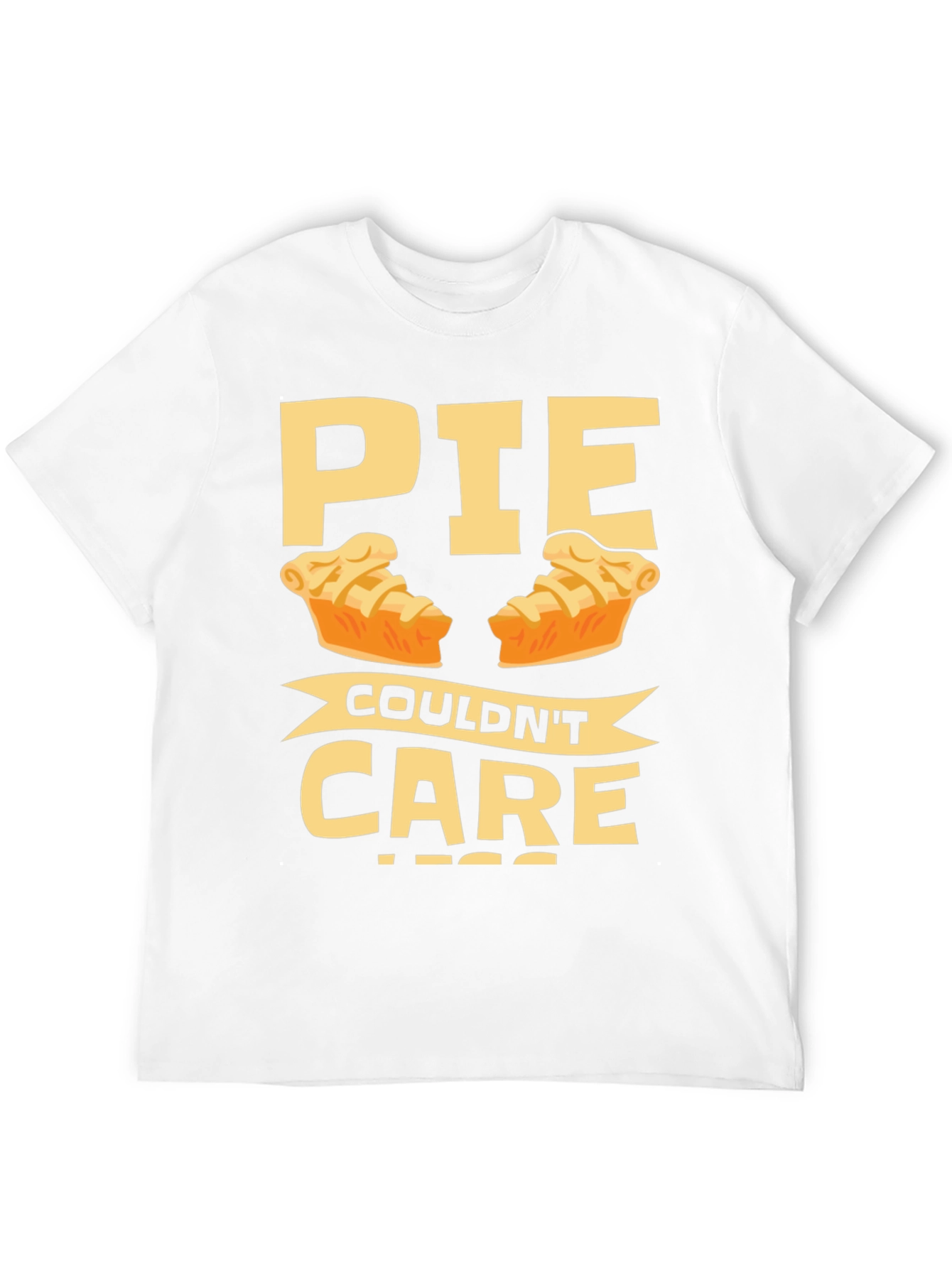 Funny Pie Couldnt Care Less T-Shirt