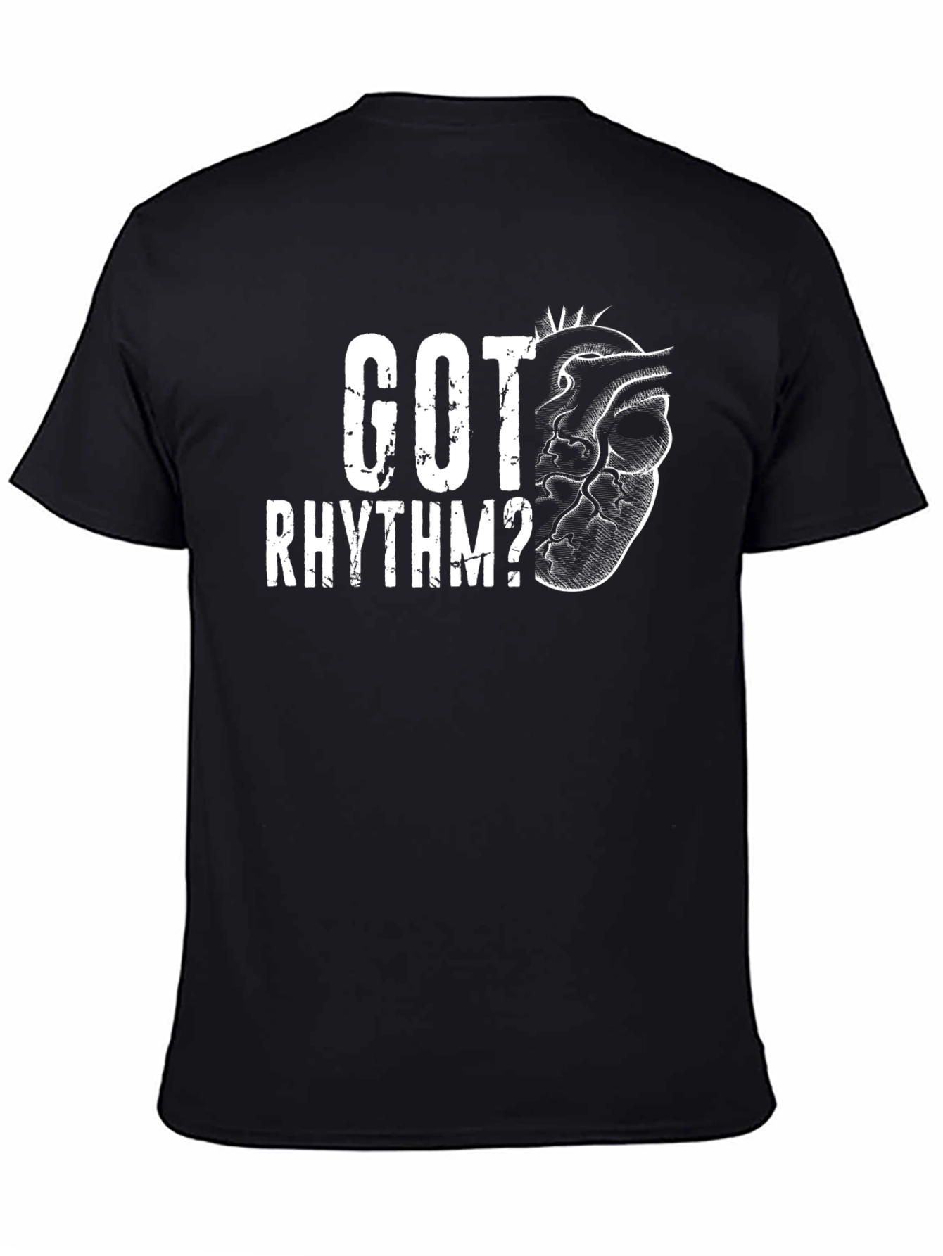 Got Rhythm? Graphic T-Shirt - Mens Black Tee