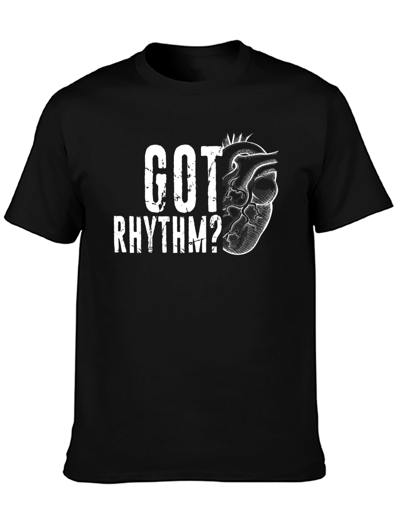 Got Rhythm? Graphic T-Shirt - Mens Black Tee