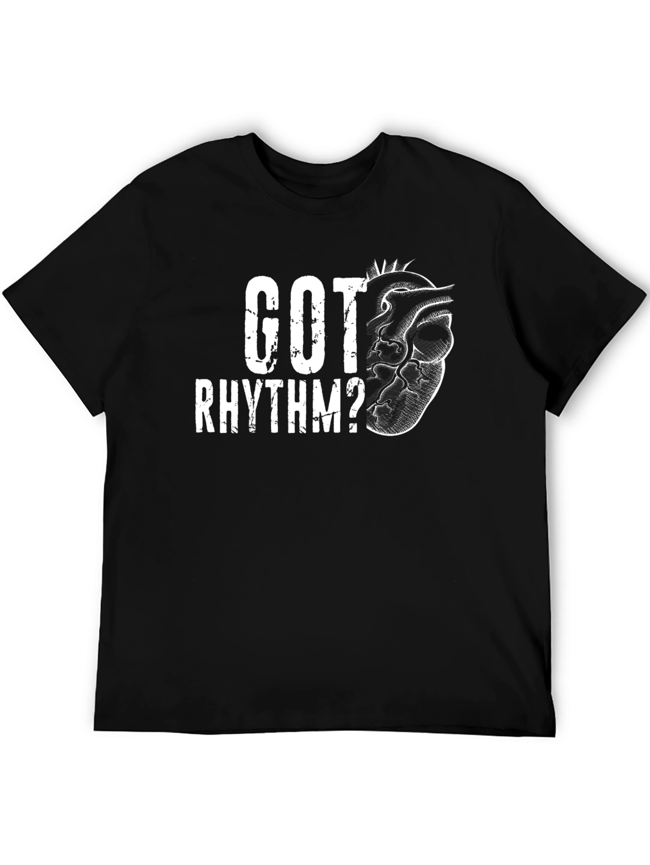 Got Rhythm? Graphic T-Shirt - Mens Black Tee