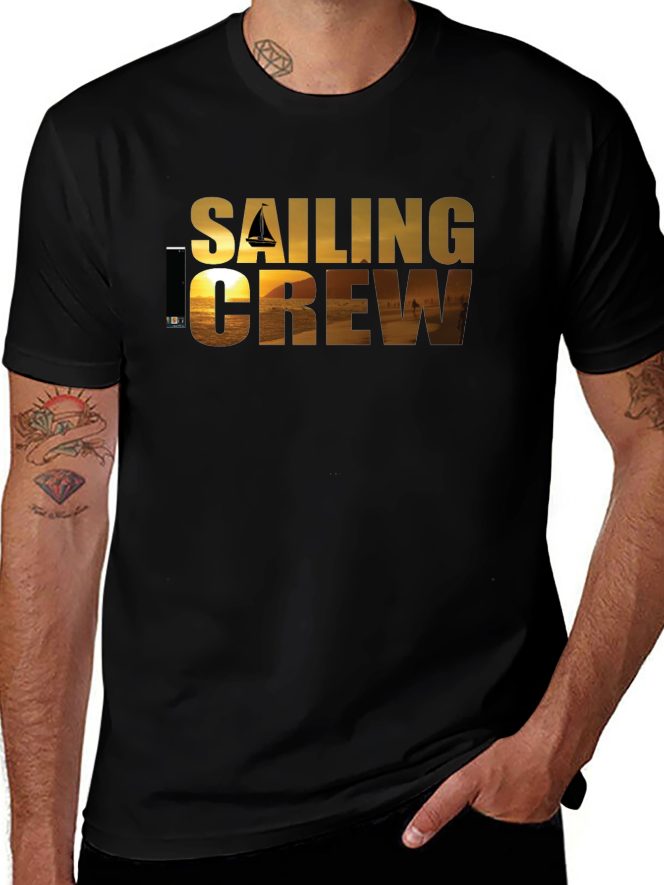 Sailing Crew Graphic Tee
