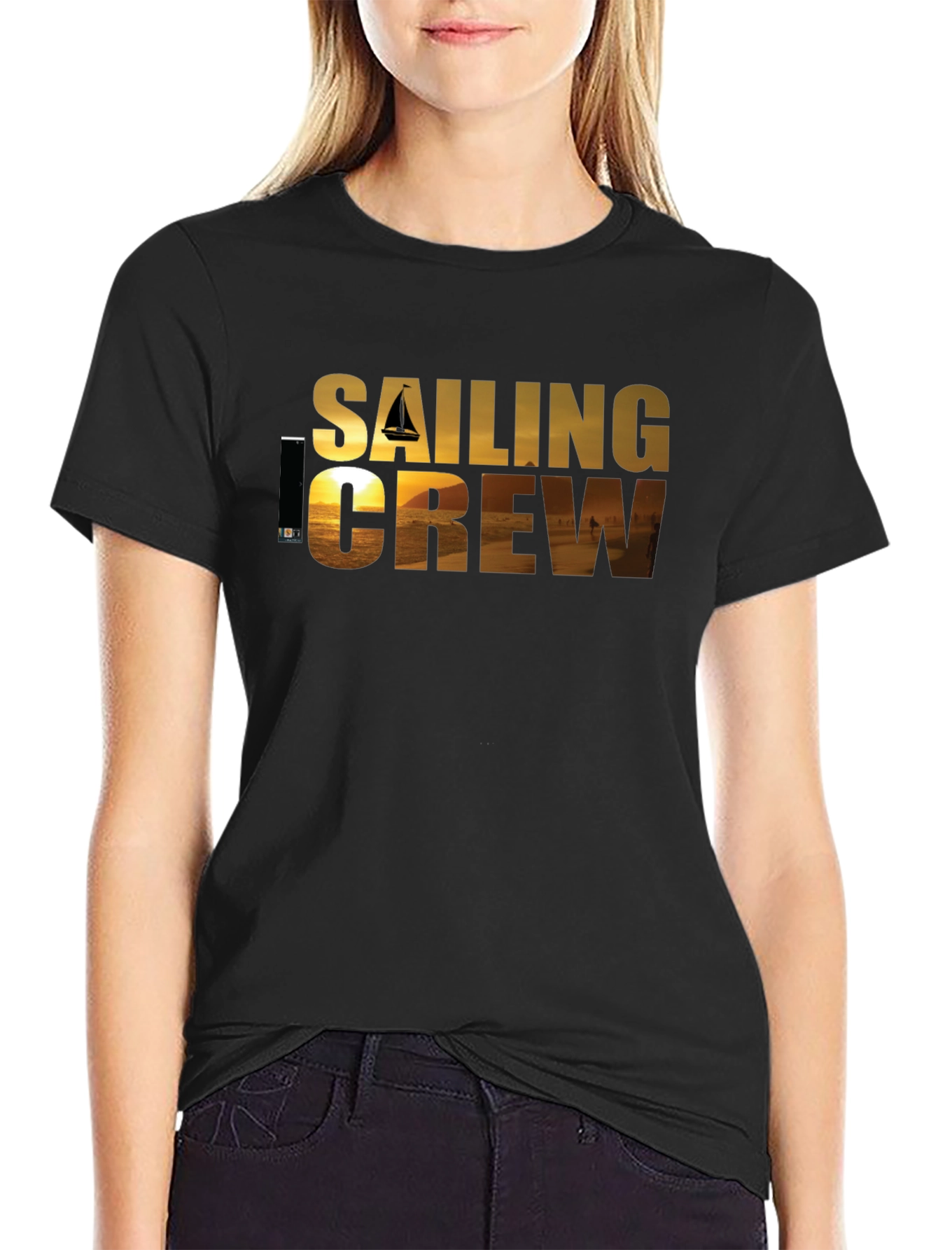 Sailing Crew Graphic Tee