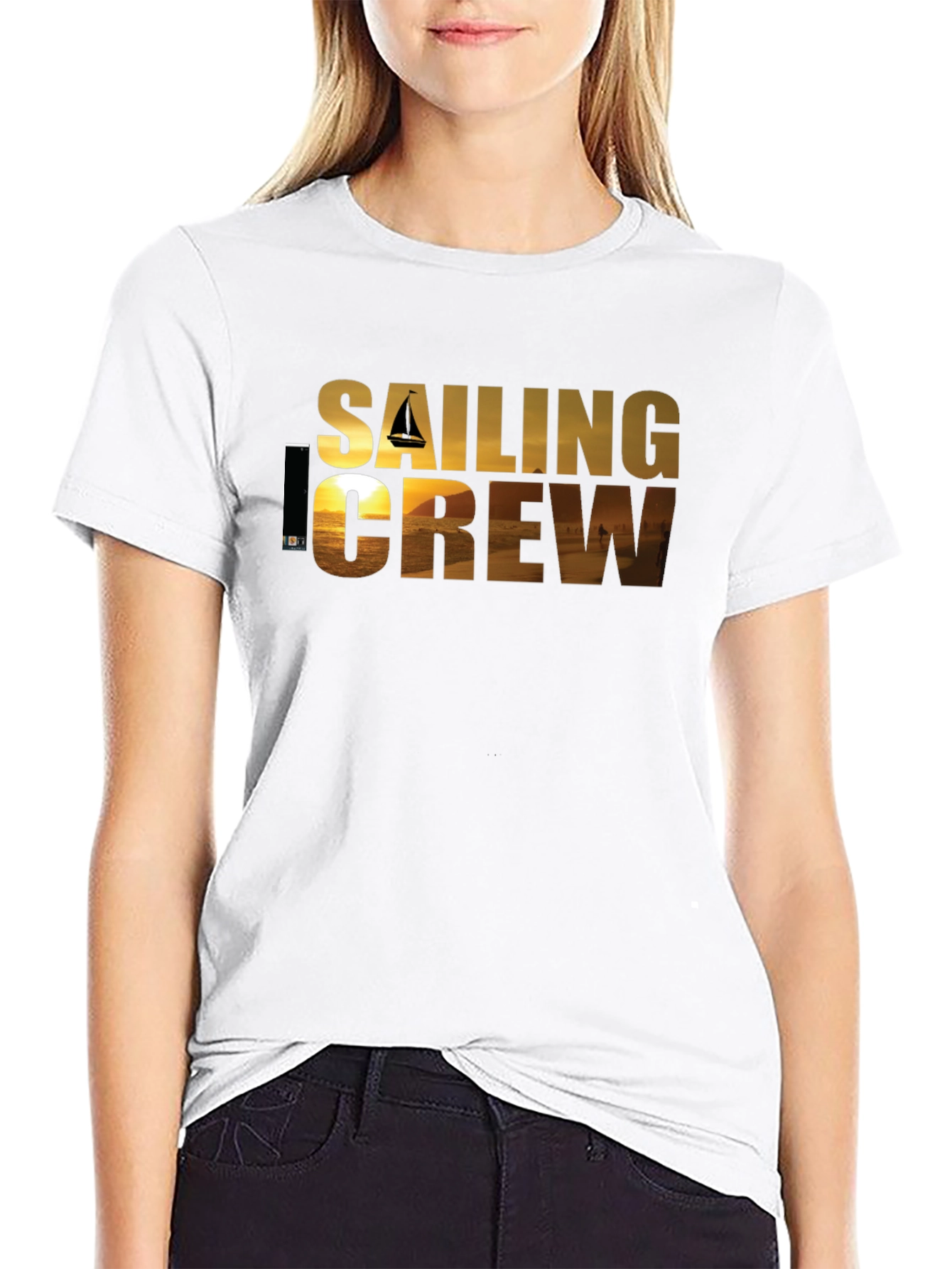 Sailing Crew Graphic Tee