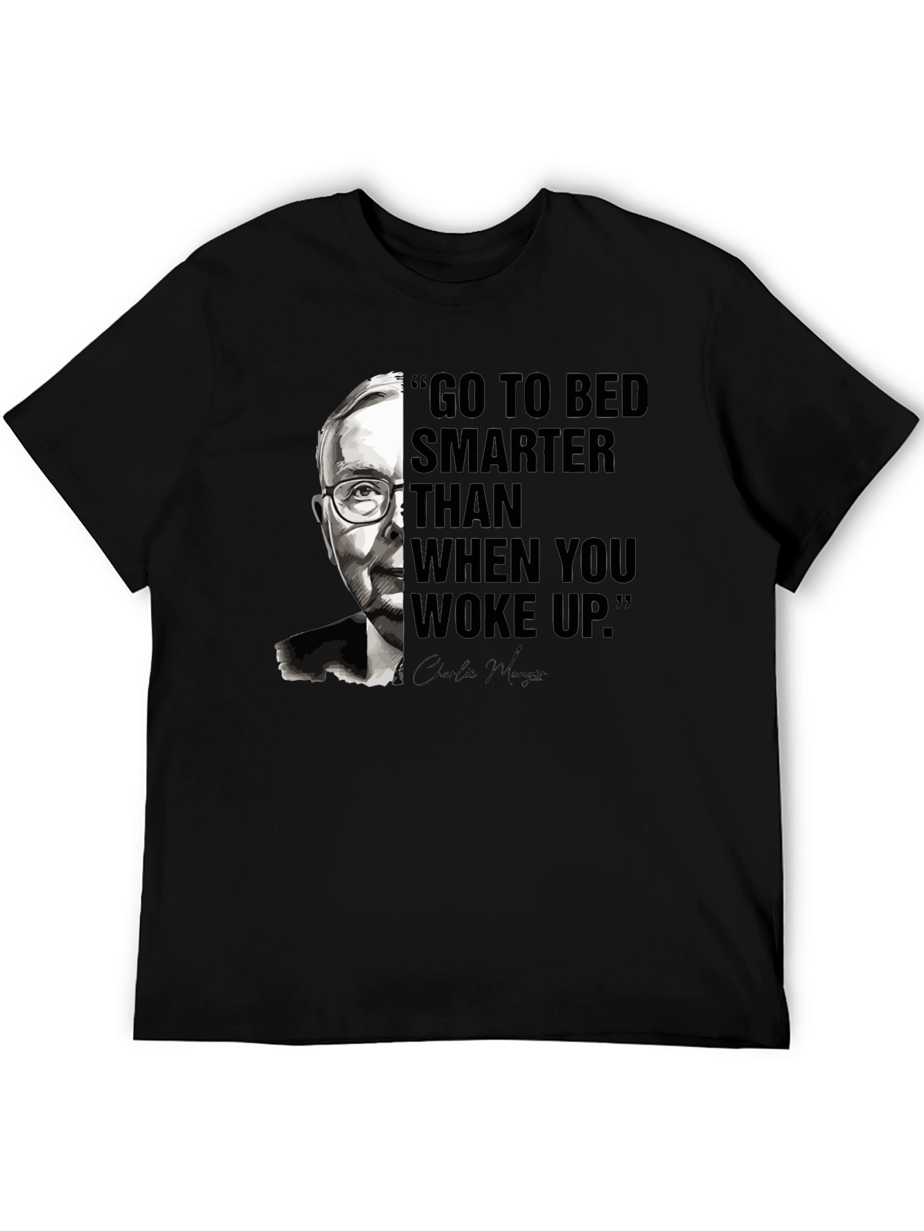 Smarter T-Shirt - Charlie Munger Quote Tee