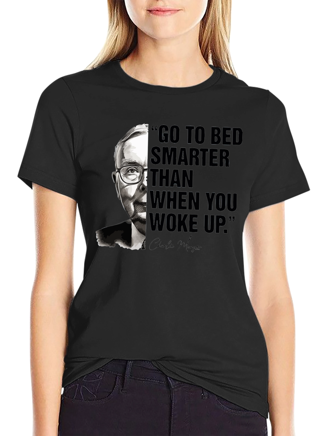 Smarter T-Shirt - Charlie Munger Quote Tee