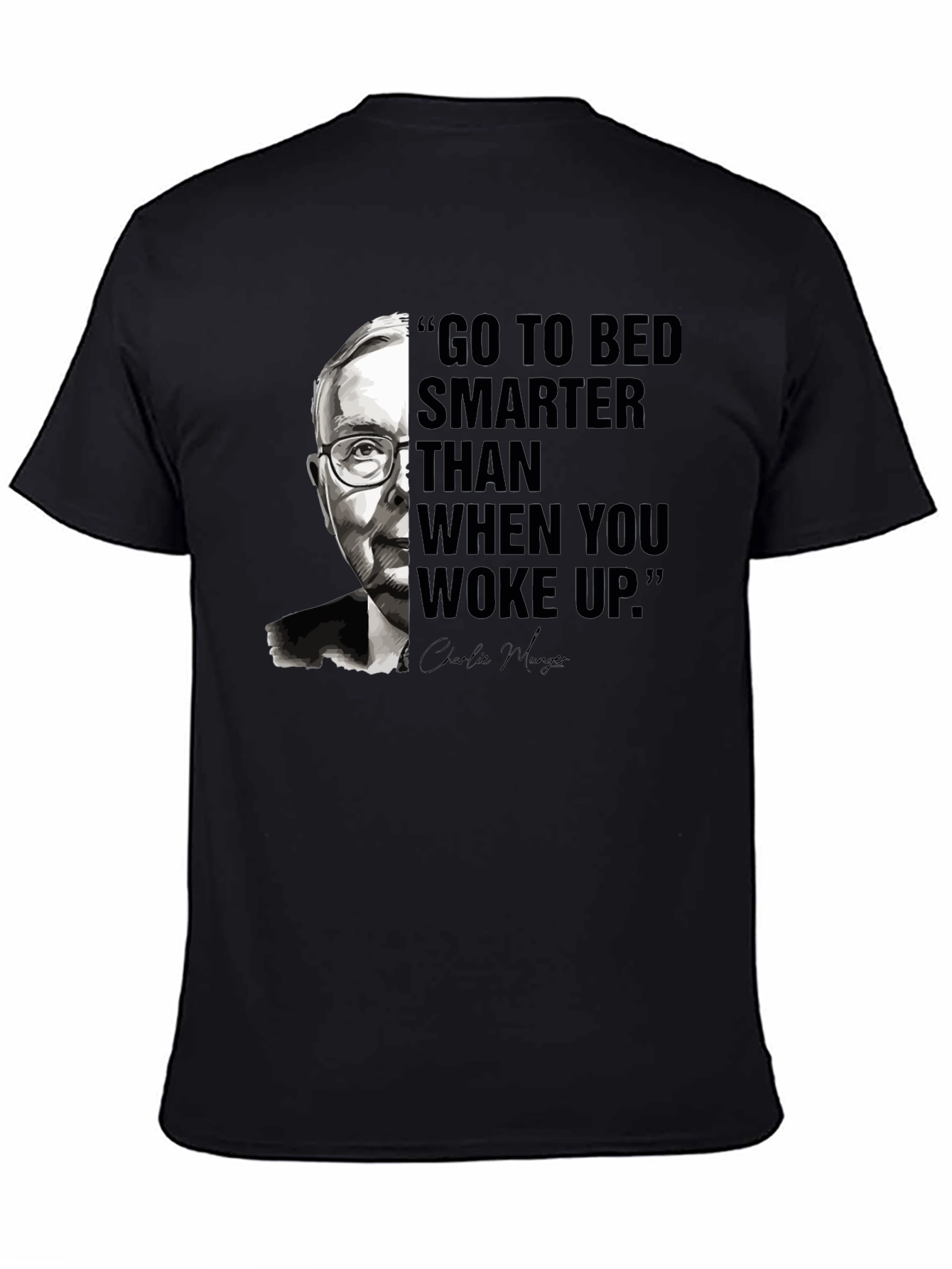 Smarter T-Shirt - Charlie Munger Quote Tee