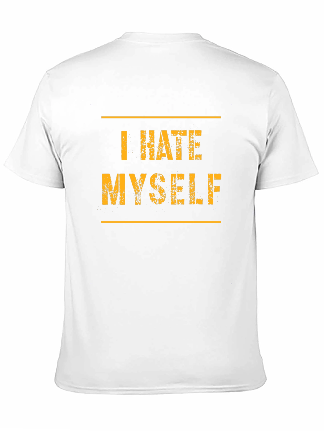 I Hate Myself T-Shirt - Black Graphic Tee