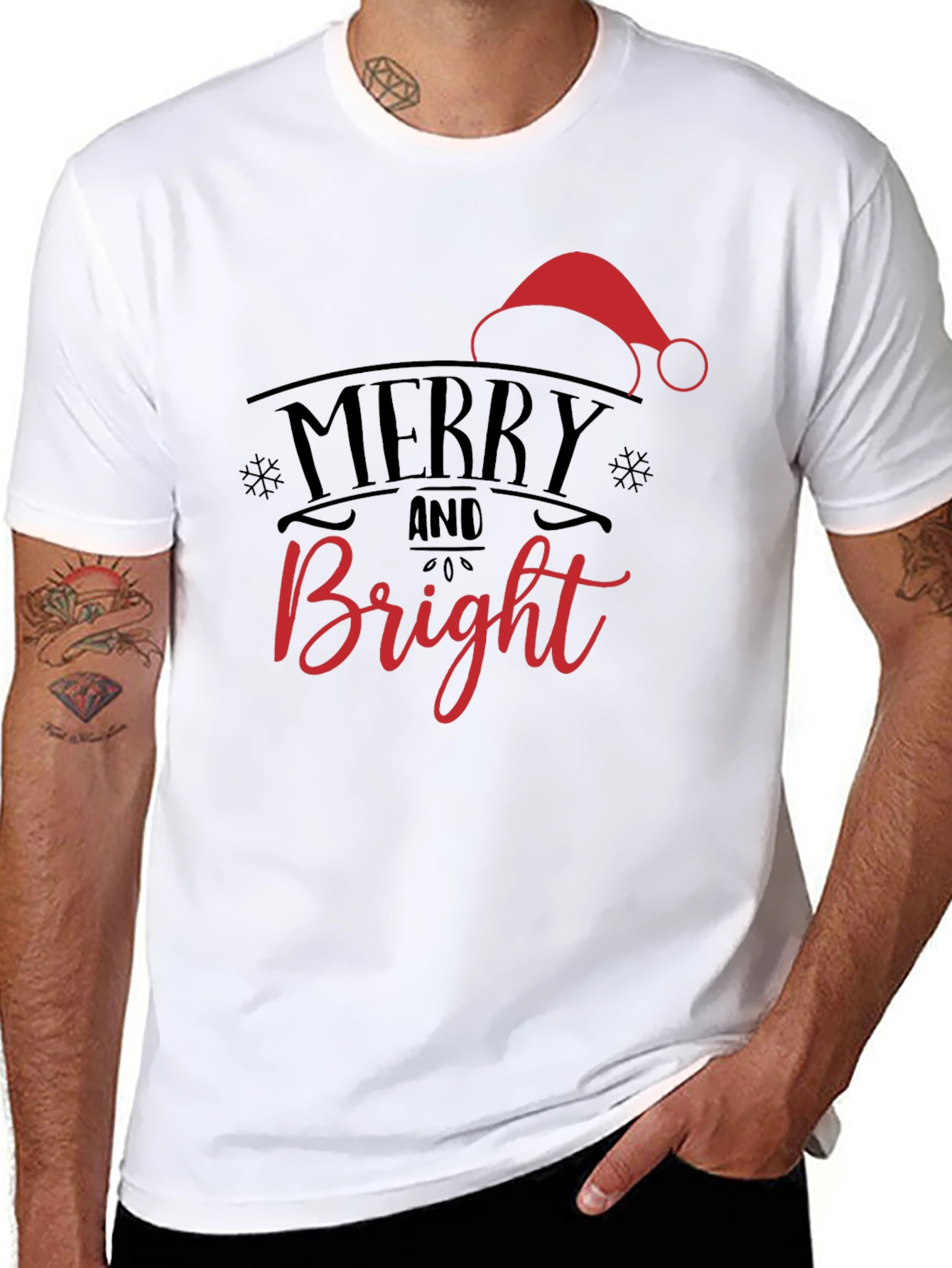 Merry & Bright Graphic Tee
