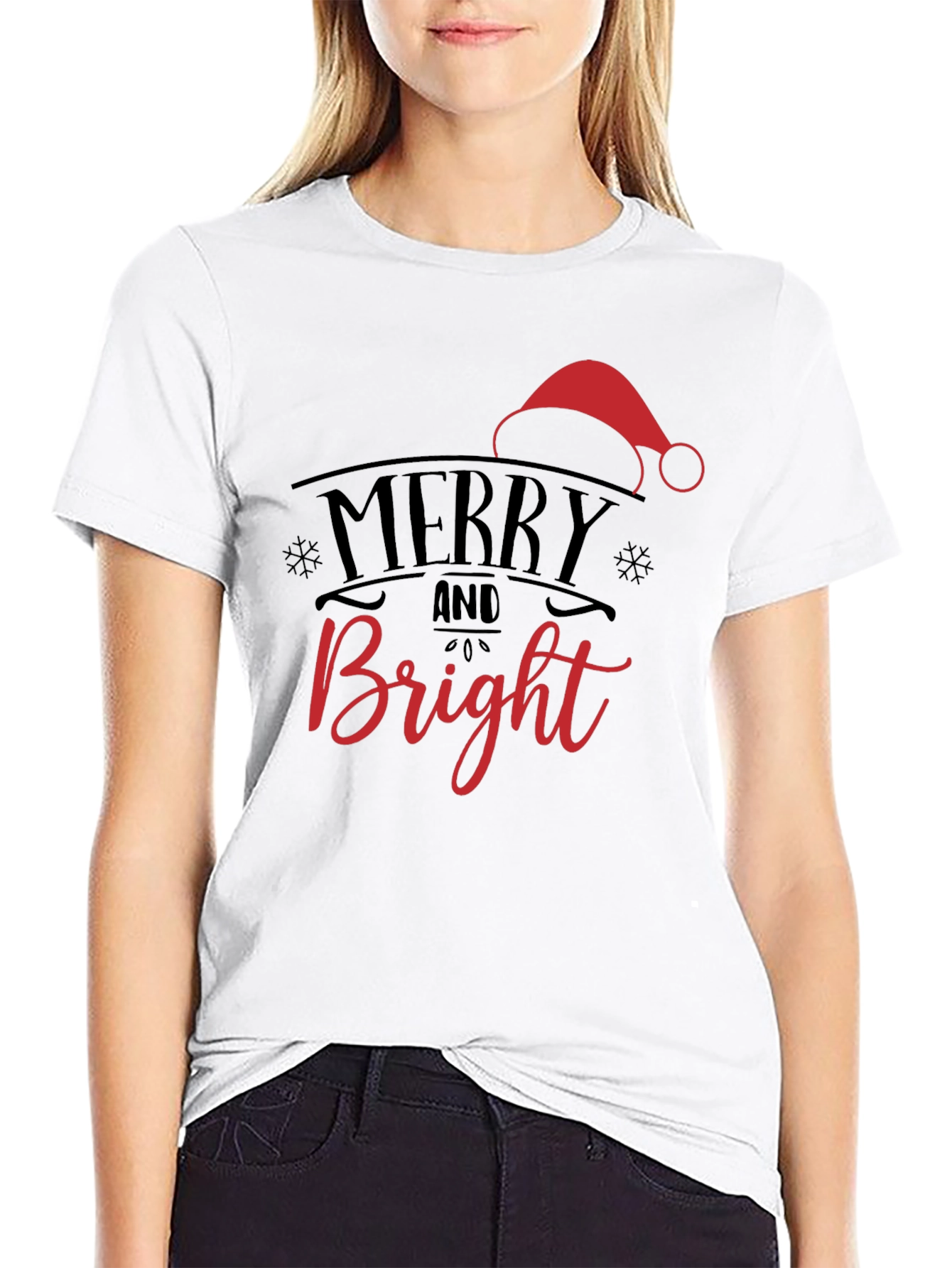 Merry & Bright Graphic Tee