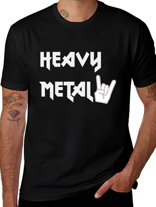 Heavy Metal Graphic Tee - Rock On!
