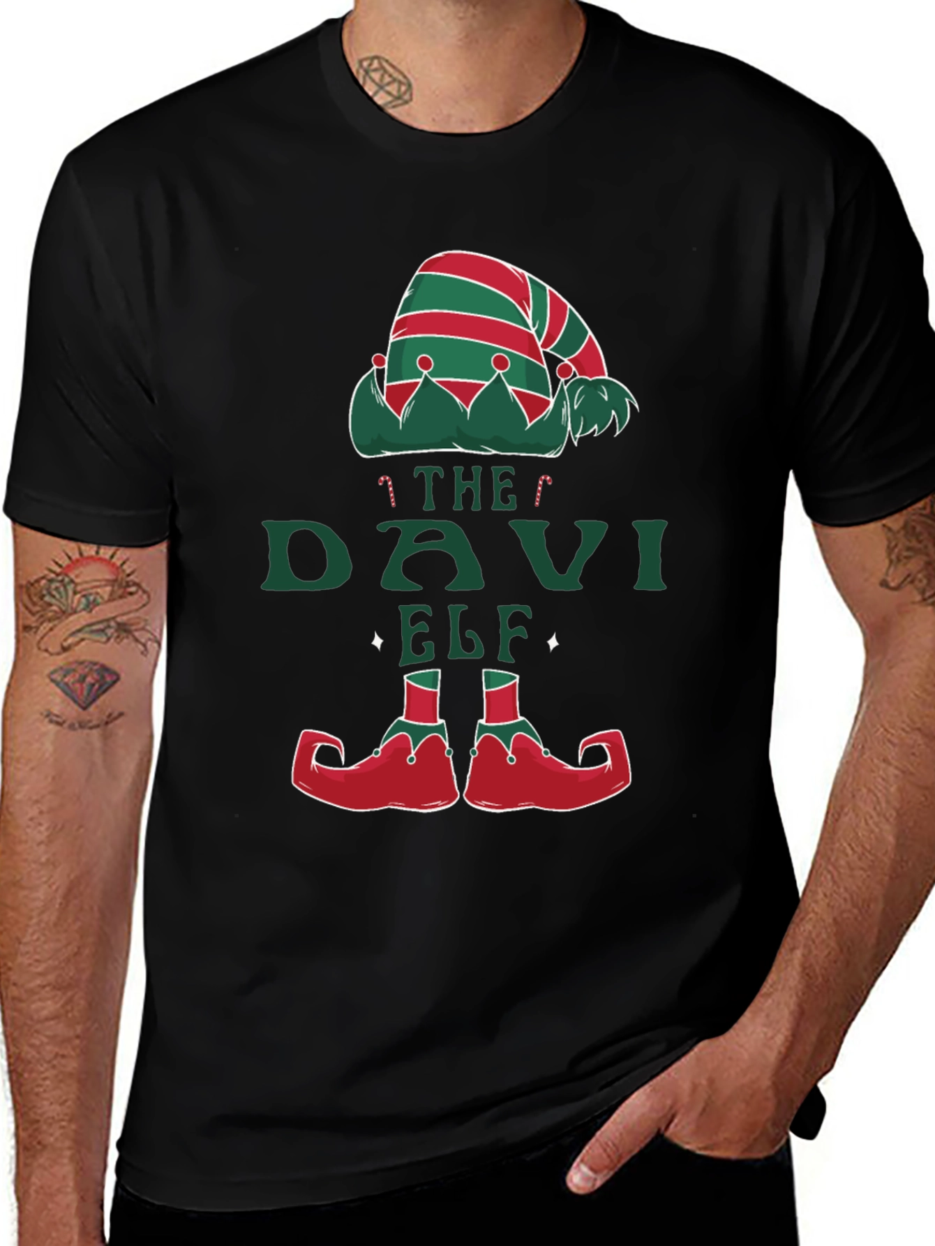 The Davi Elf Christmas T-Shirt