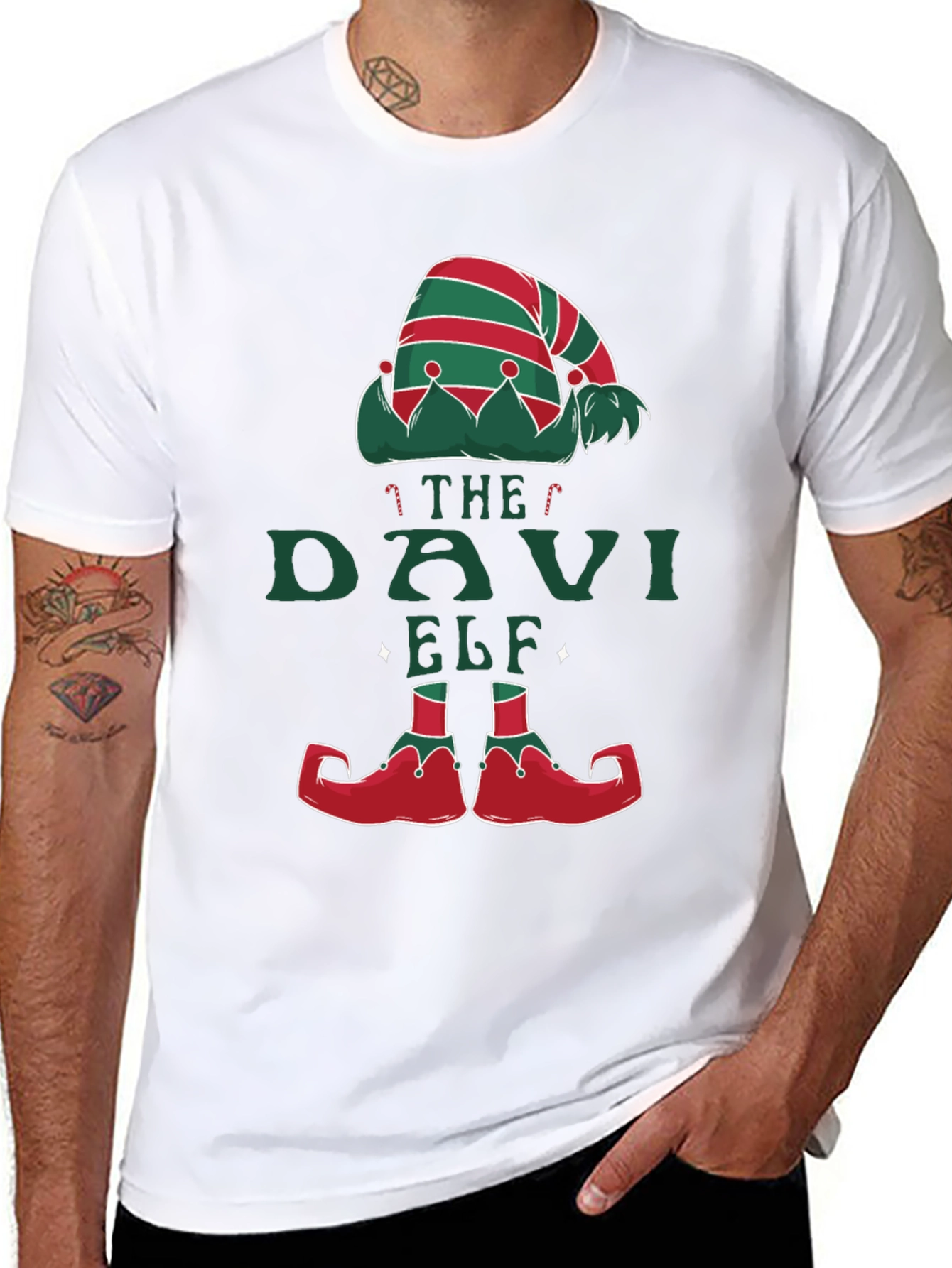 The Davi Elf Christmas T-Shirt
