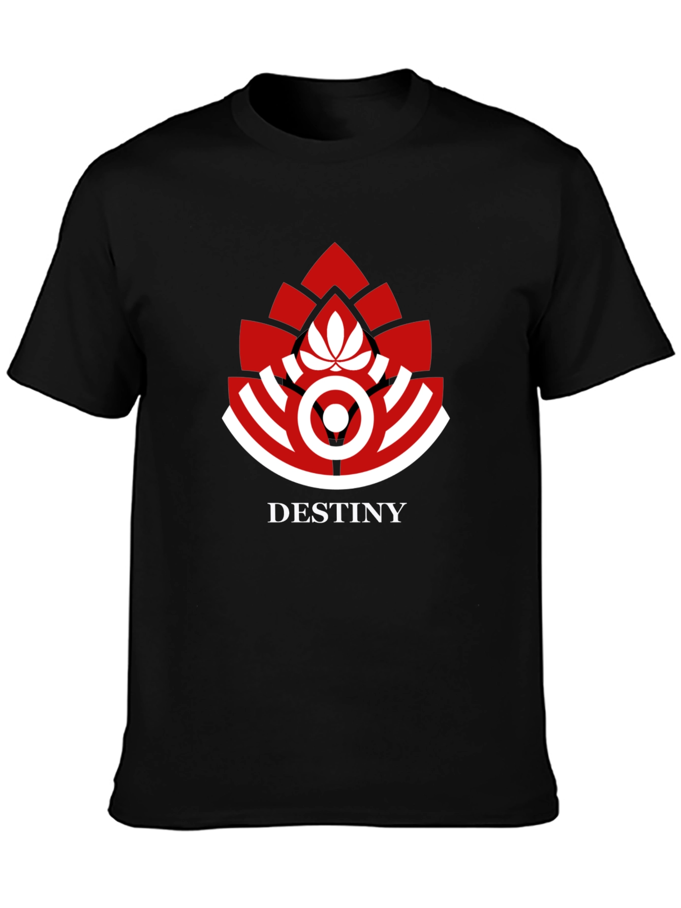Destiny Logo Graphic Print Black T-Shirt