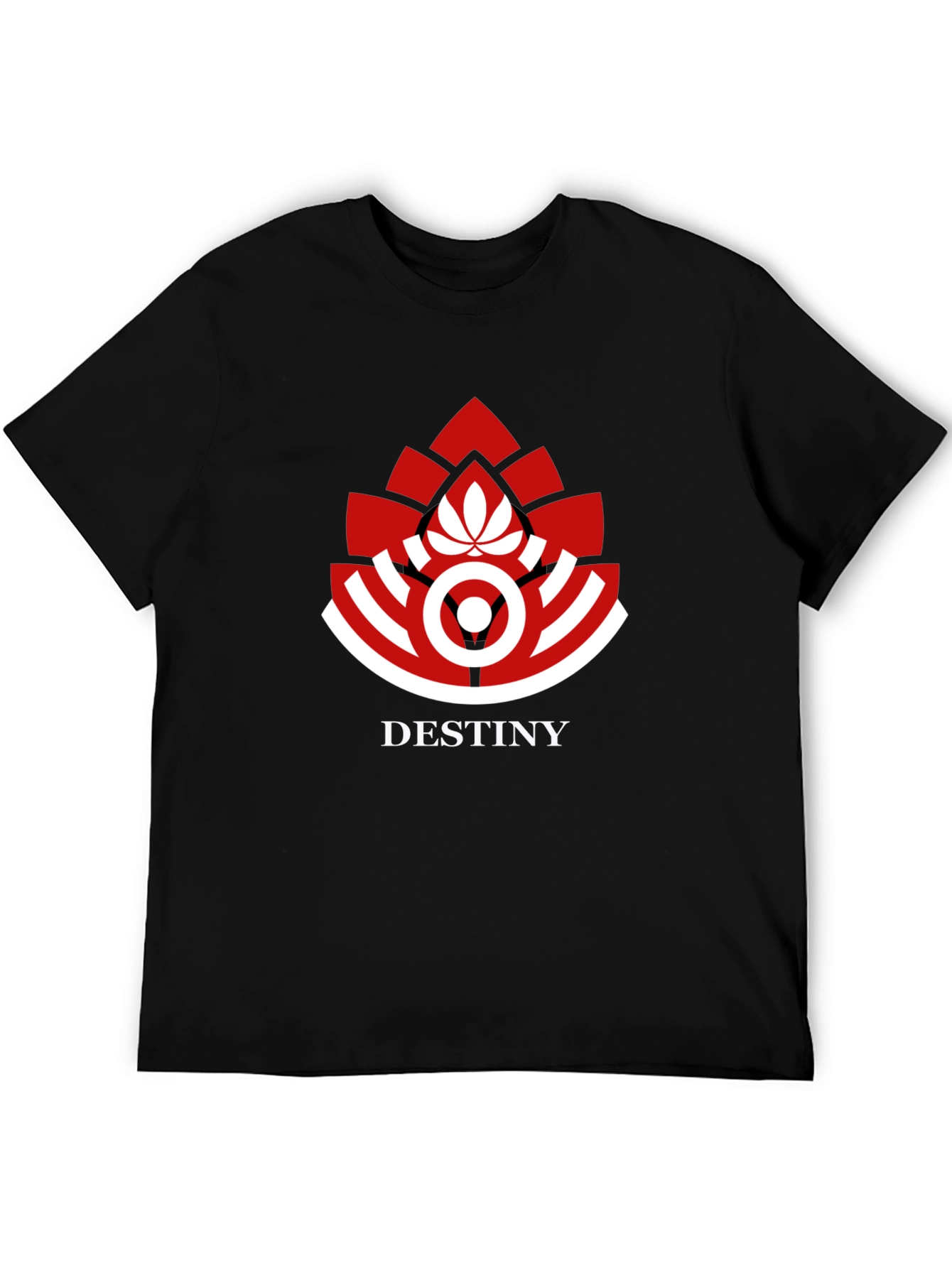 Destiny Logo Graphic Print Black T-Shirt