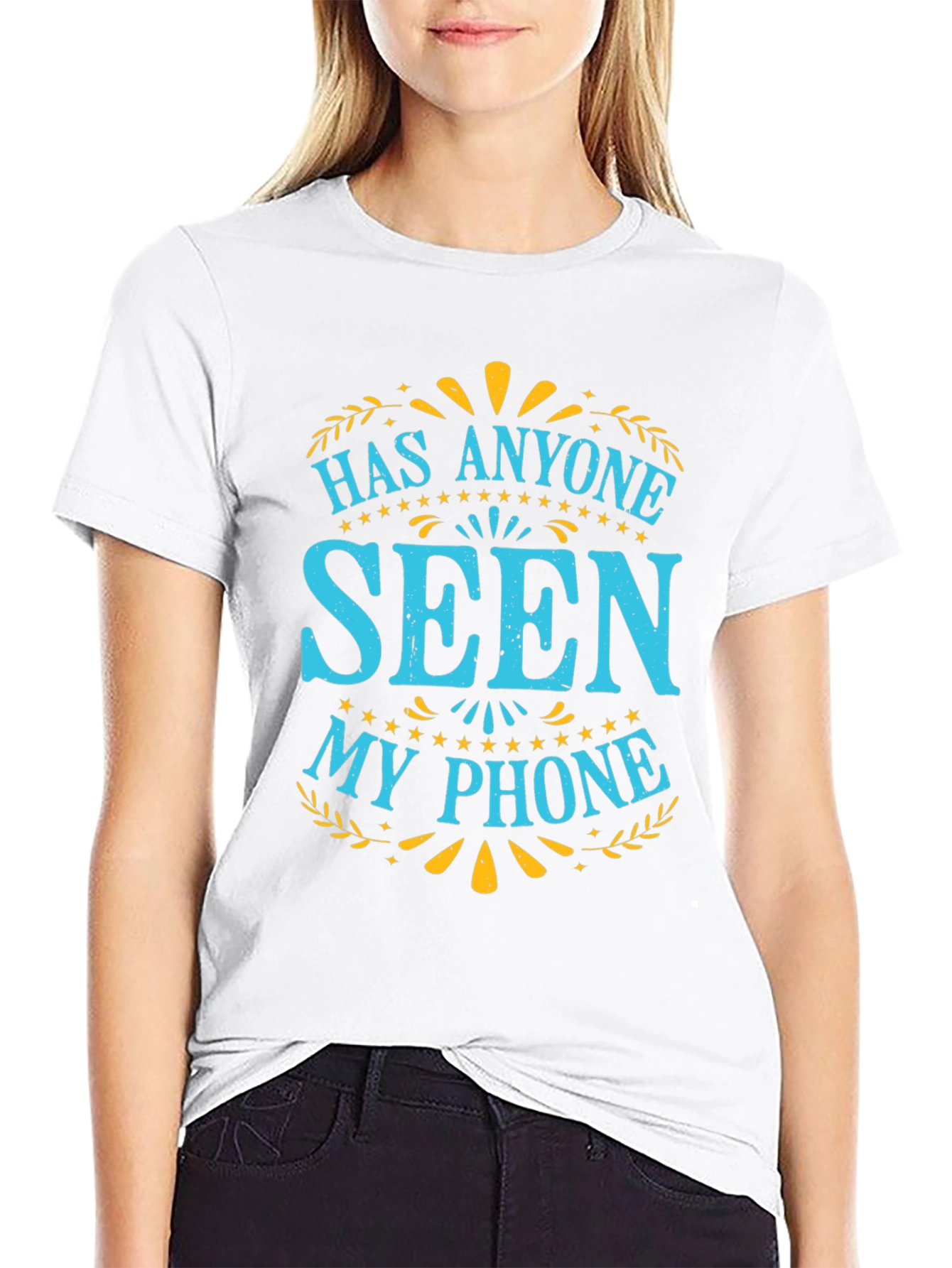 Funny Lost Phone Graphic Tee