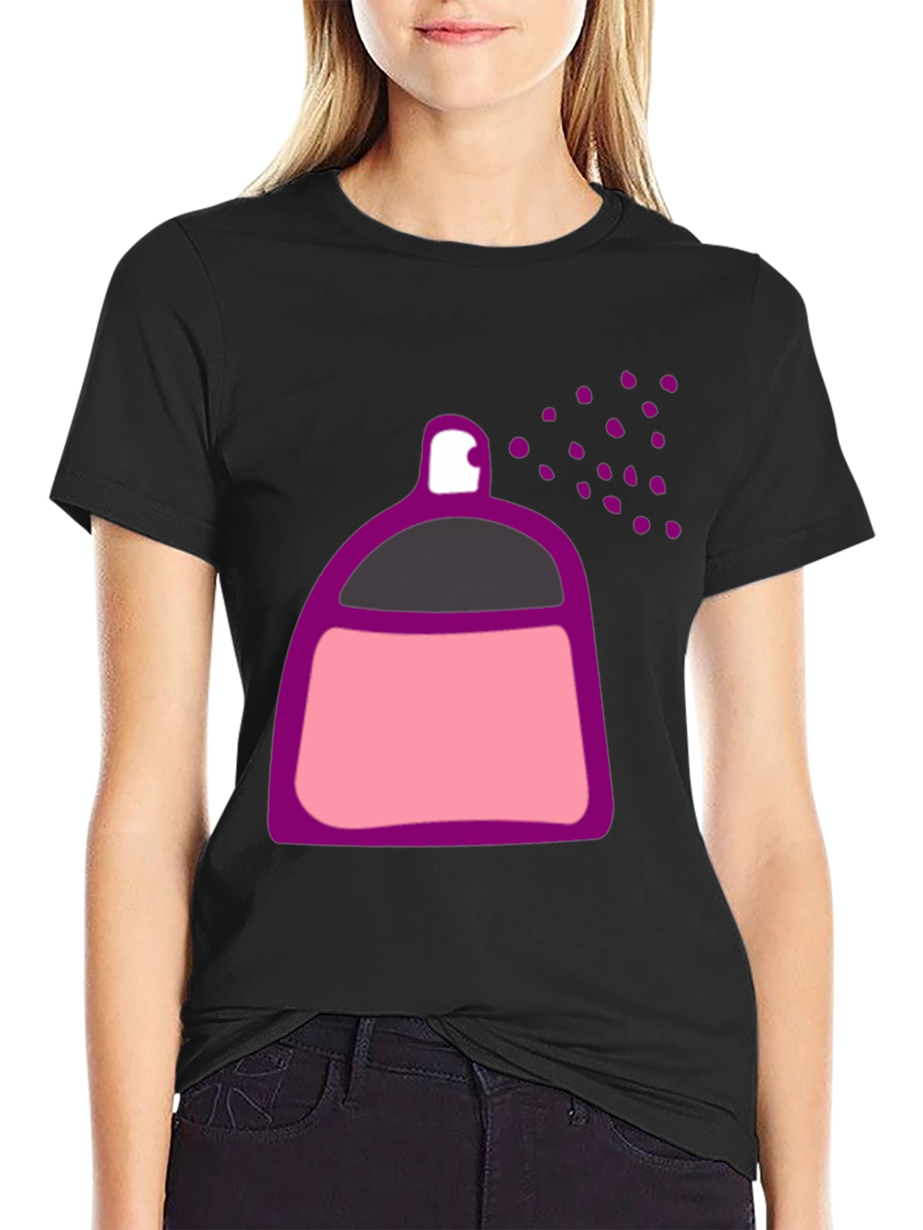Spray Can Graphic Tee - Urban Style