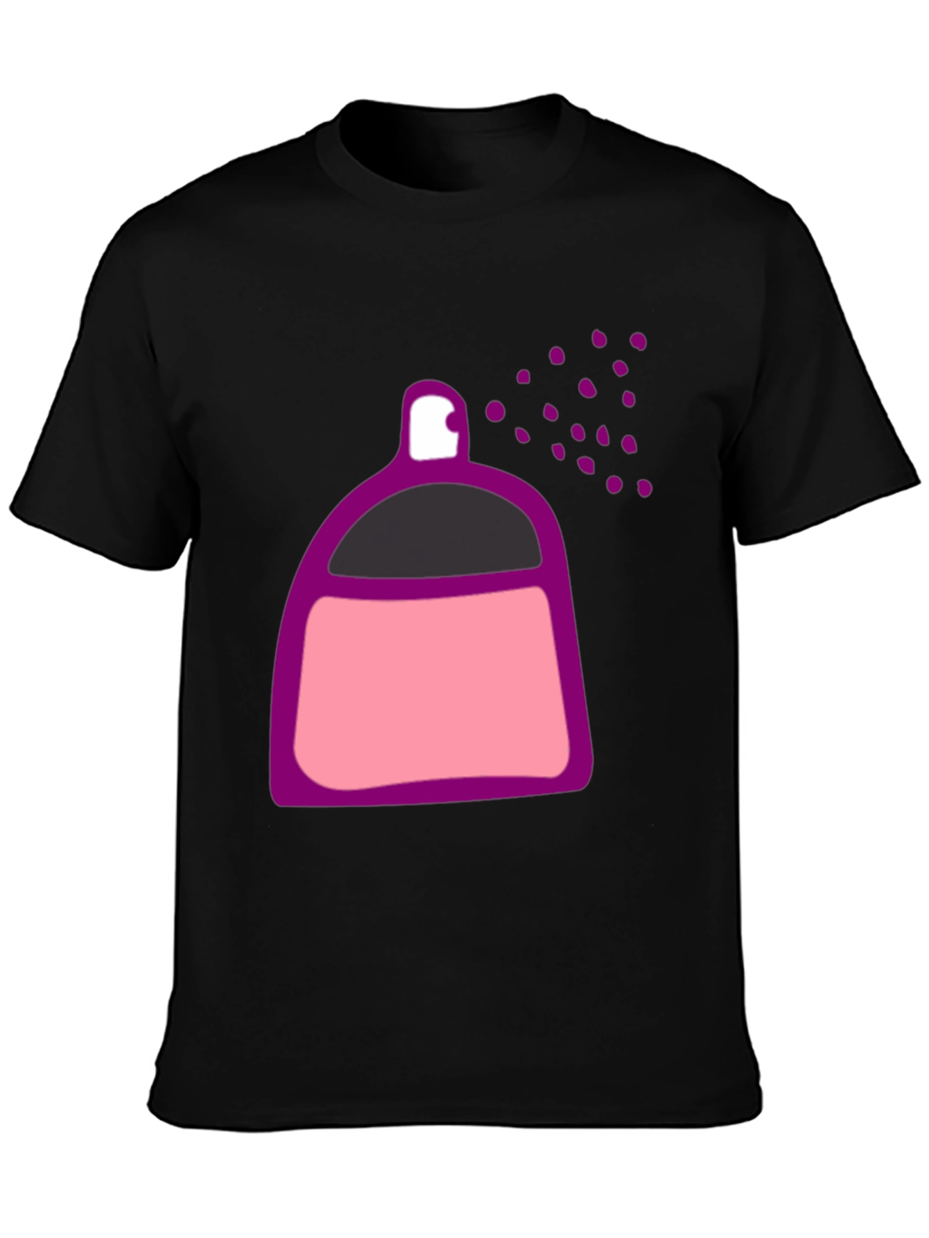 Spray Can Graphic Tee - Urban Style