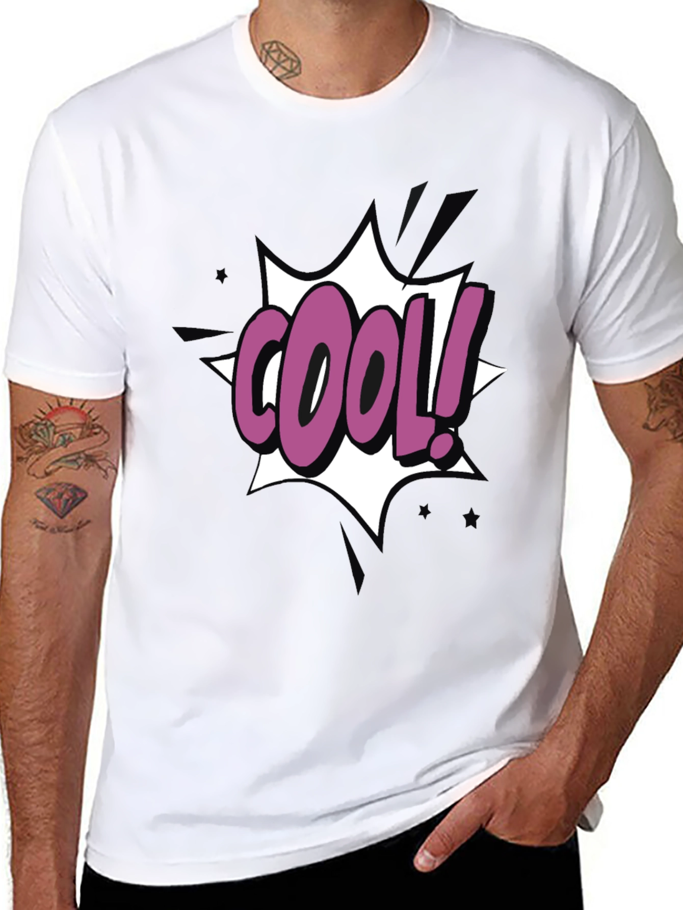 Cool Comic T-Shirt - Stylish Graphic Tee