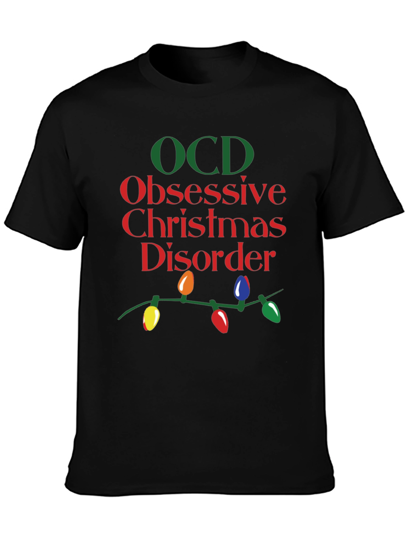 OCD Obsessive Christmas Disorder T-Shirt