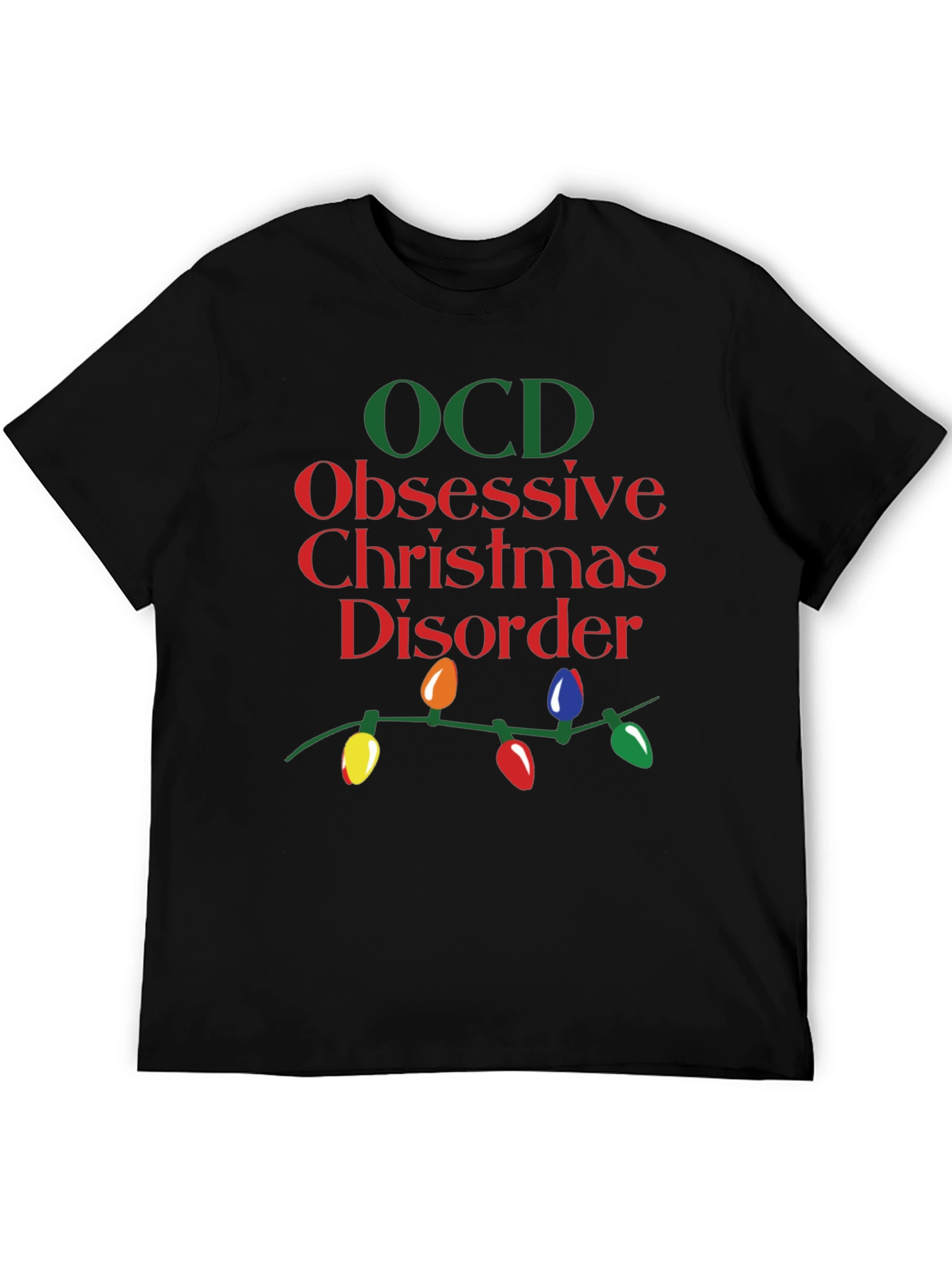 OCD Obsessive Christmas Disorder T-Shirt