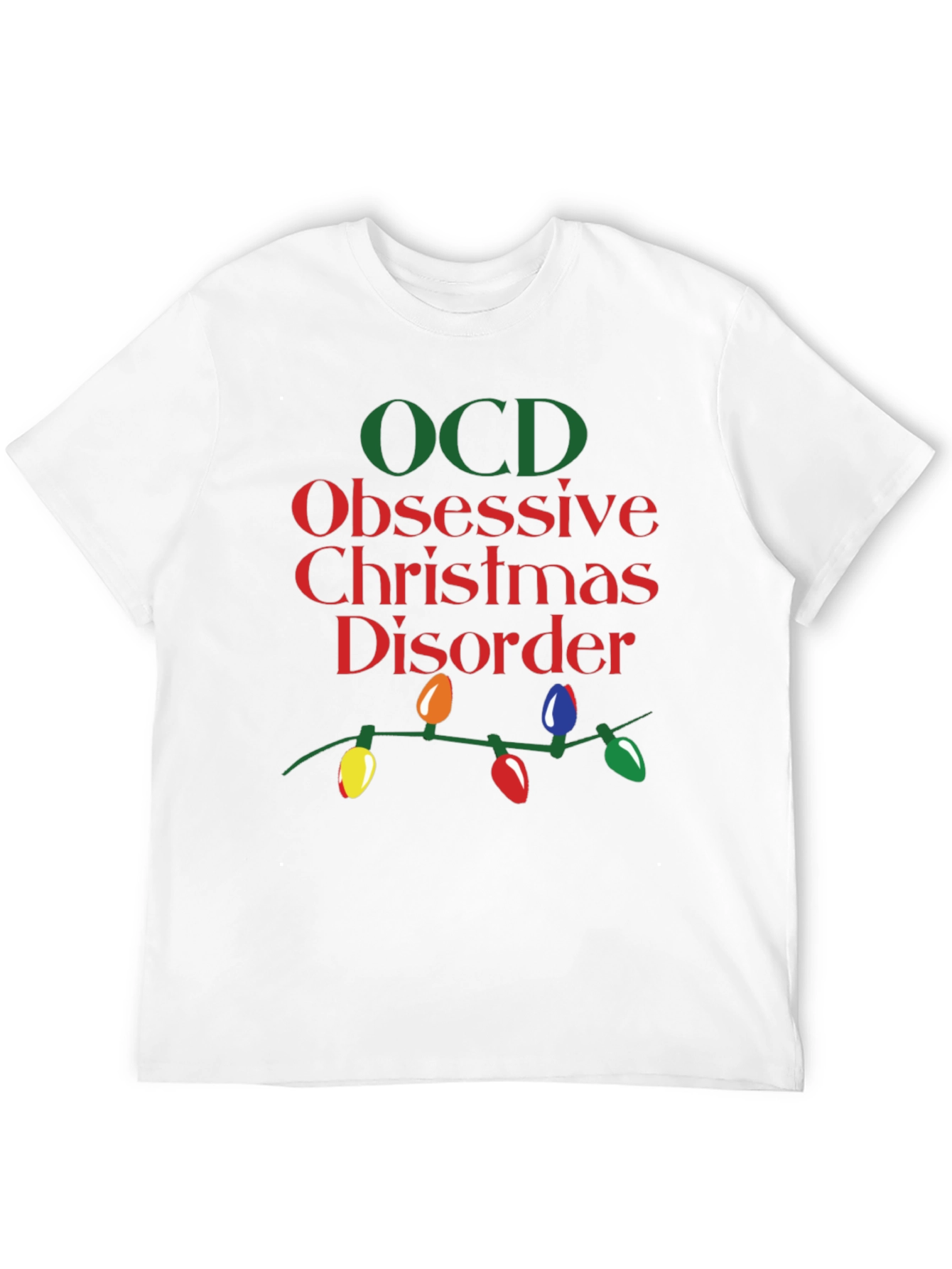 OCD Obsessive Christmas Disorder T-Shirt