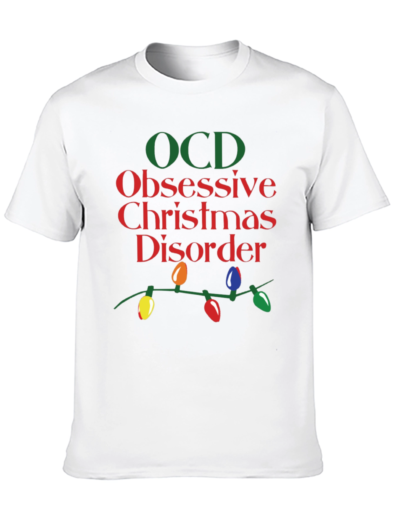 OCD Obsessive Christmas Disorder T-Shirt