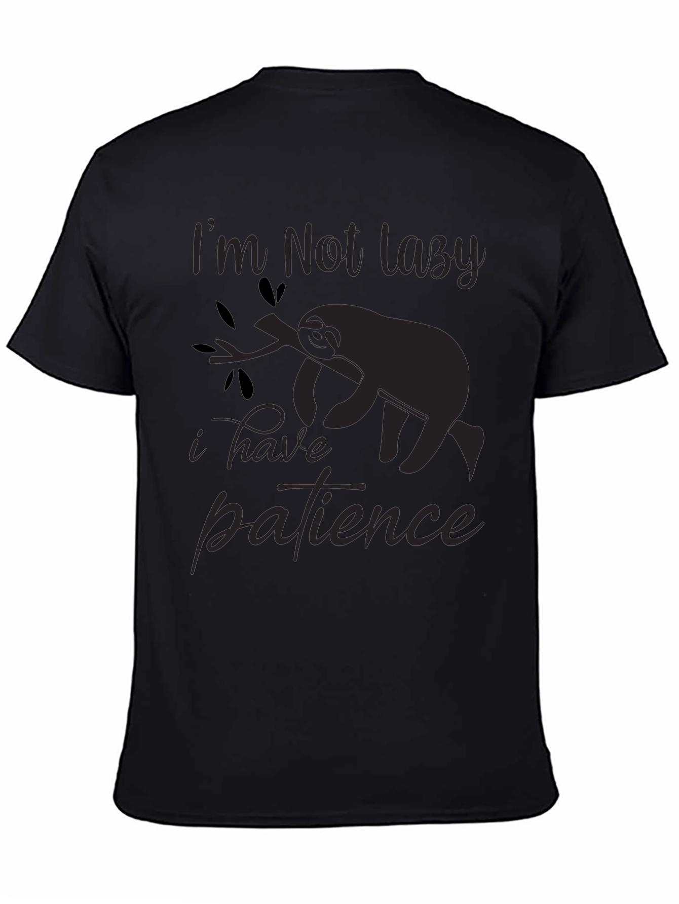 Im Not Lazy T-Shirt Sloth Patience Graphic Tee