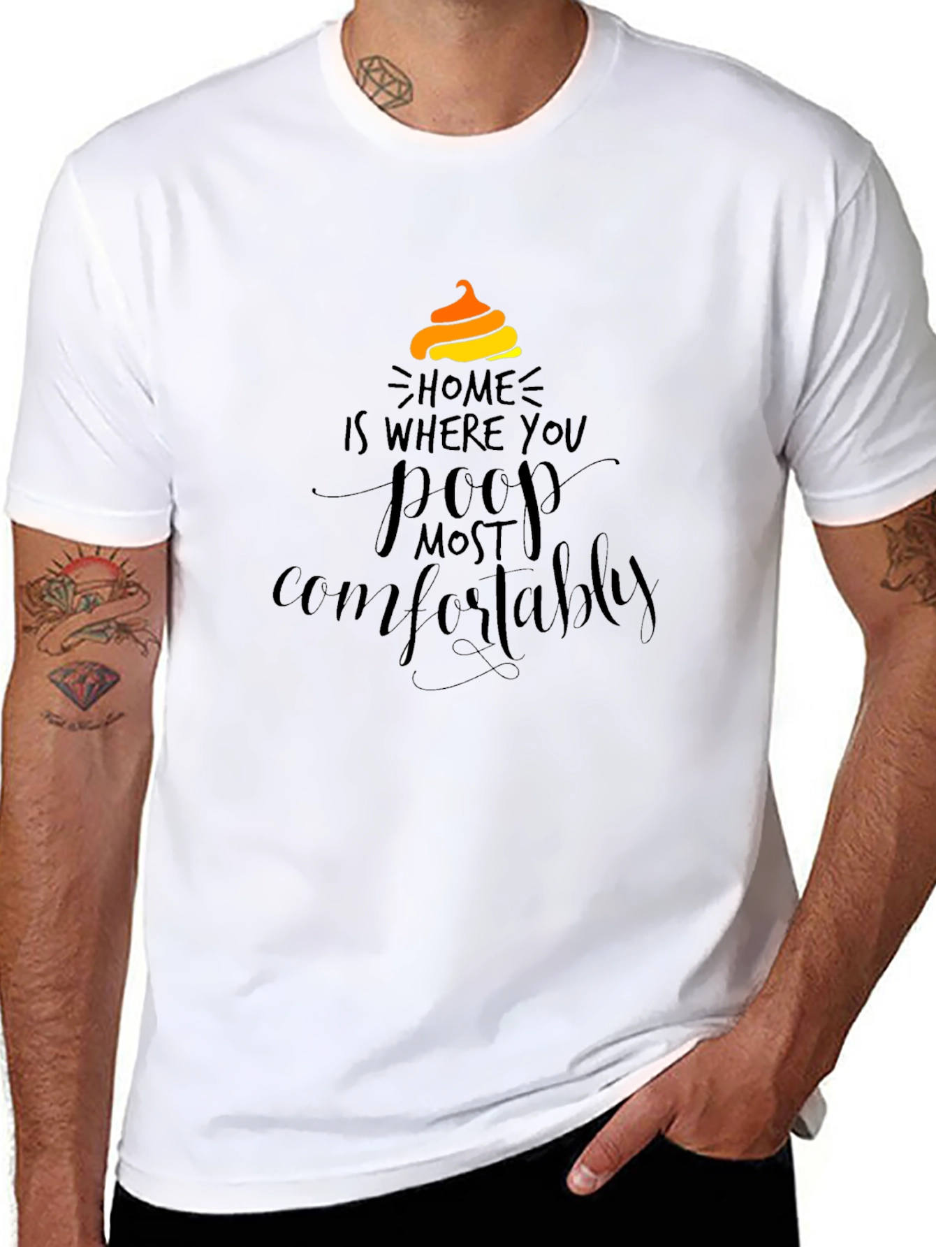 Home is Where You Poop Most Comfortably T-Shirt