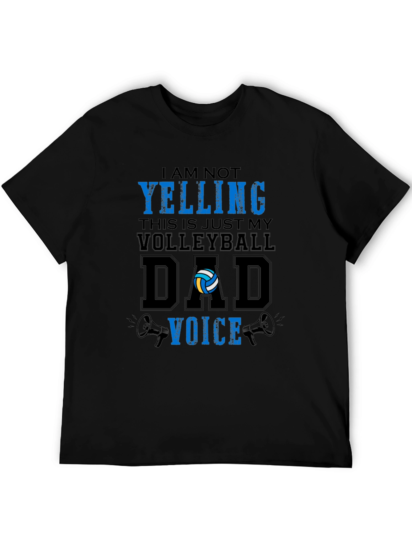 Volleyball Dad Voice Graphic T-Shirt