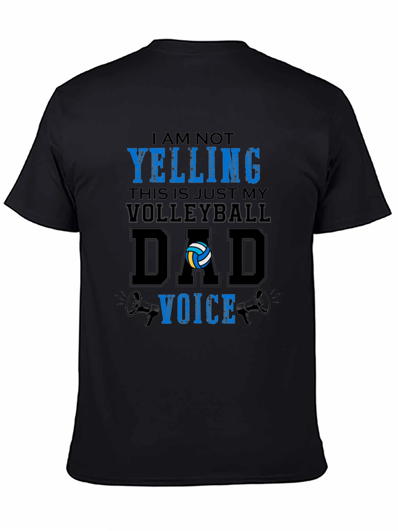 Volleyball Dad Voice Graphic T-Shirt