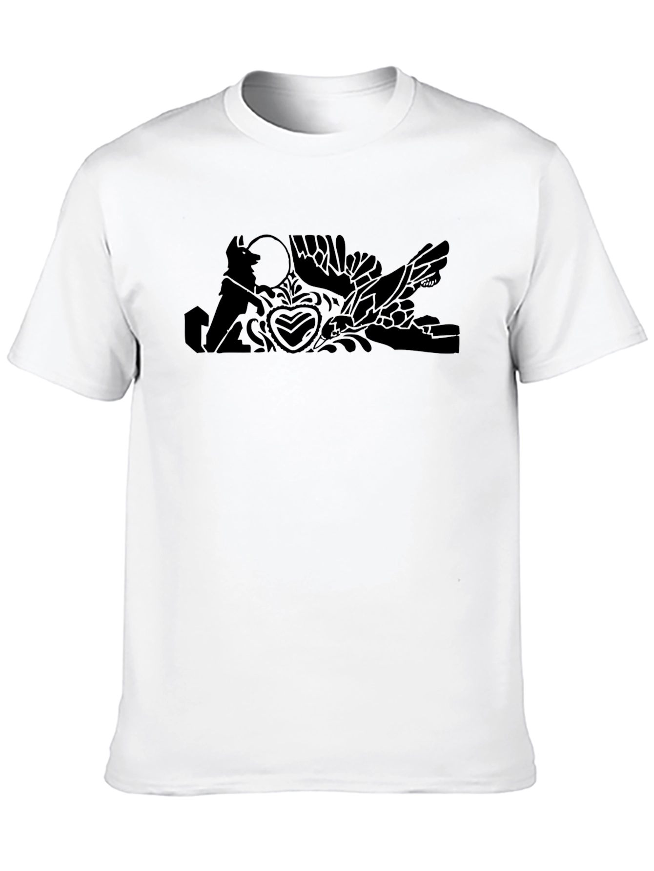 Silhouette Graphic Tee - Black