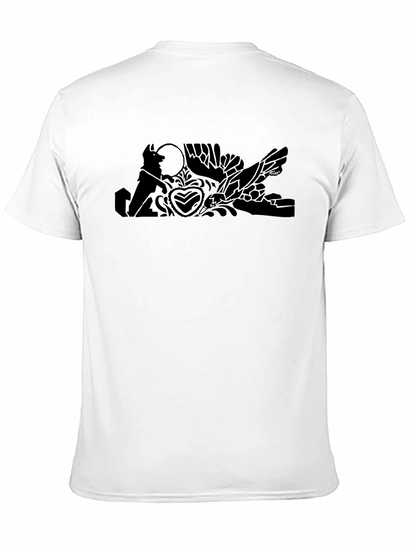 Silhouette Graphic Tee - Black