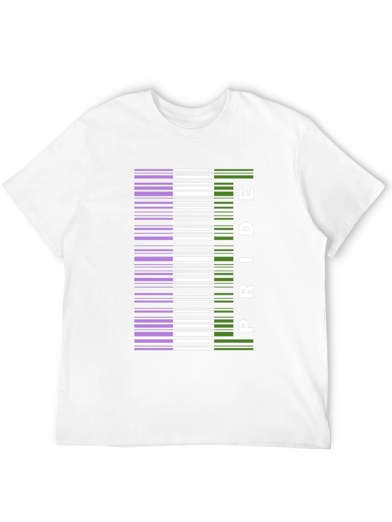 Pride Barcode Graphic Tee - Black