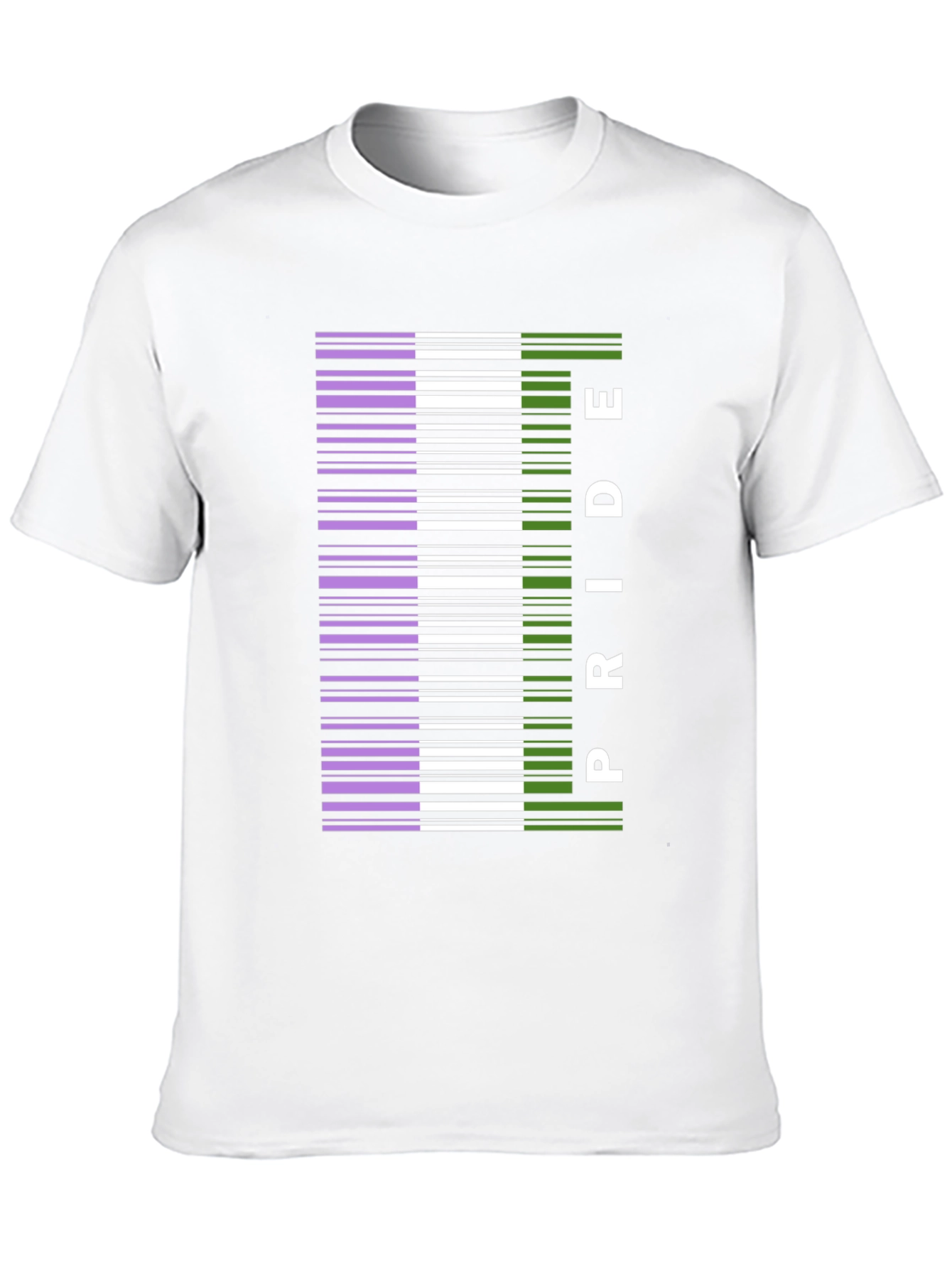 Pride Barcode Graphic Tee - Black