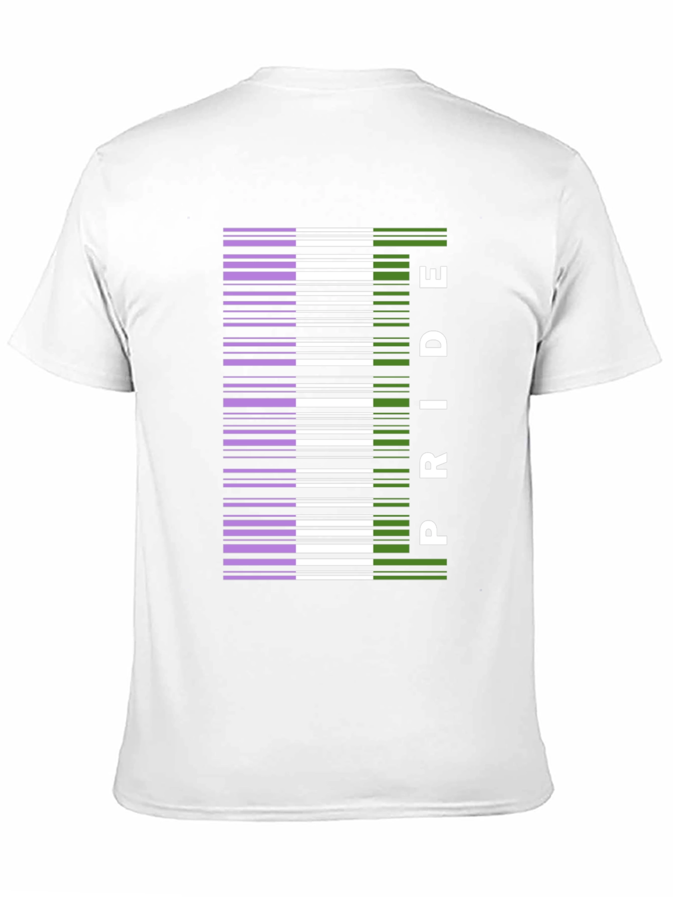 Pride Barcode Graphic Tee - Black
