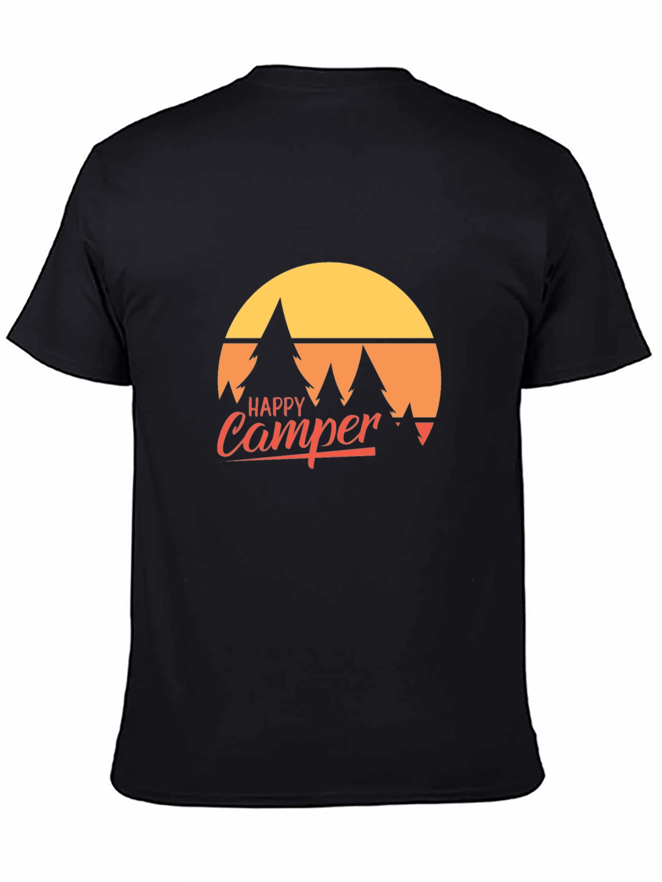 Happy Camper Graphic Tee - Adventure Awaits!