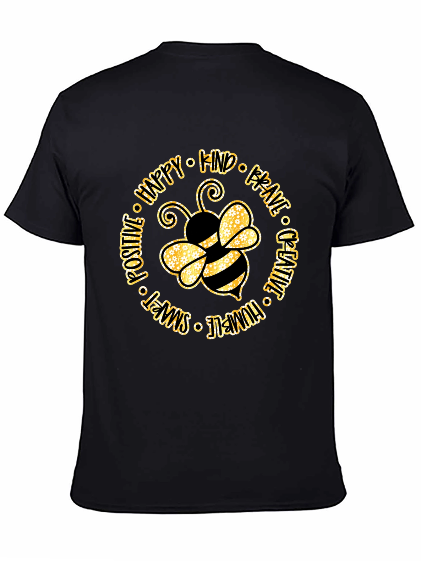 Bee Kind Graphic Tee - Positive Vibes Shirt