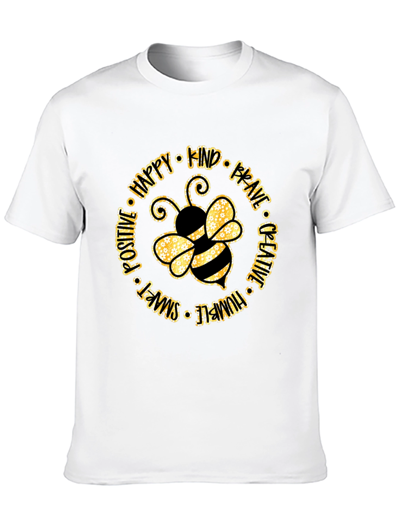Bee Kind Graphic Tee - Positive Vibes Shirt