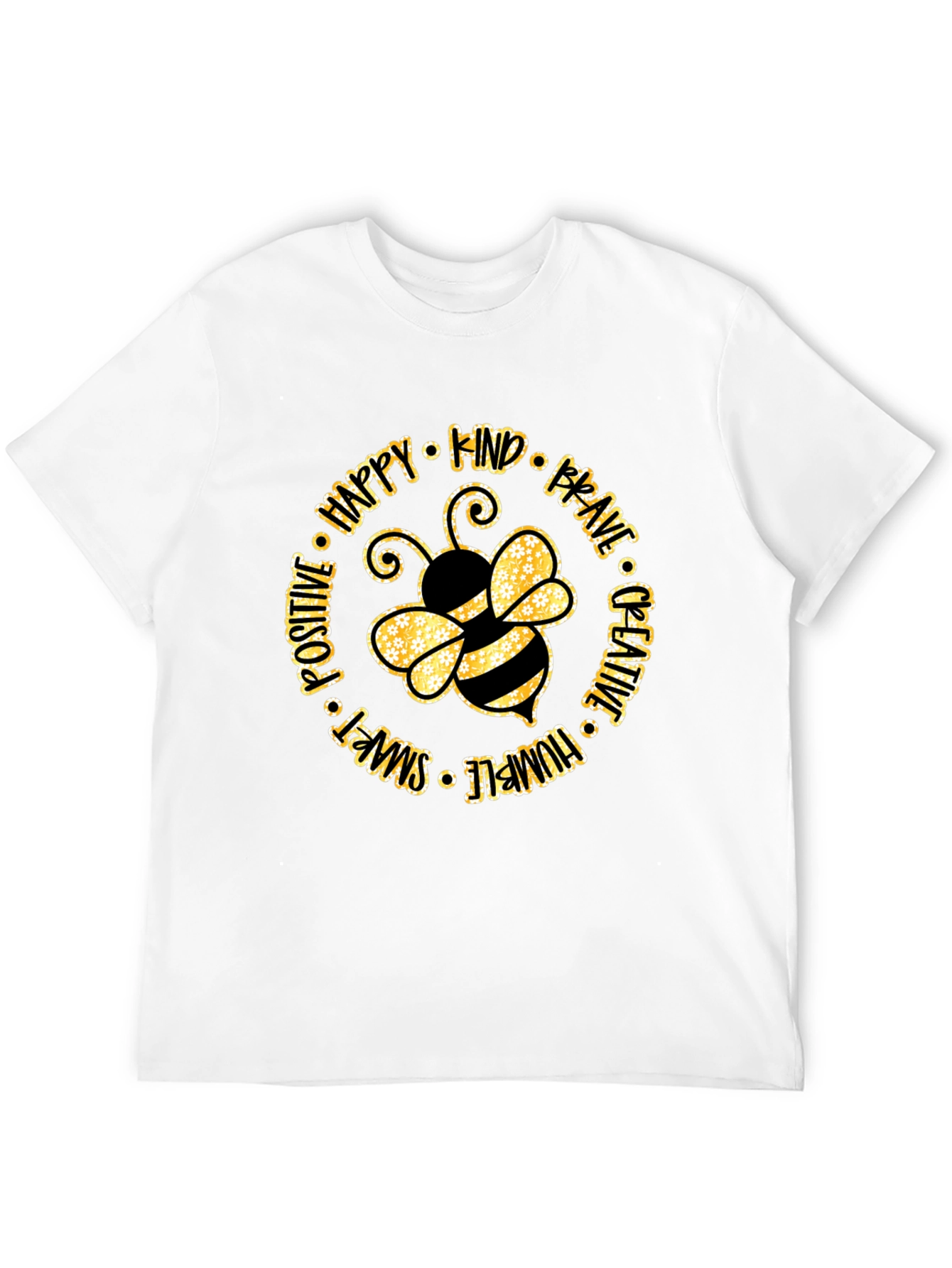 Bee Kind Graphic Tee - Positive Vibes Shirt
