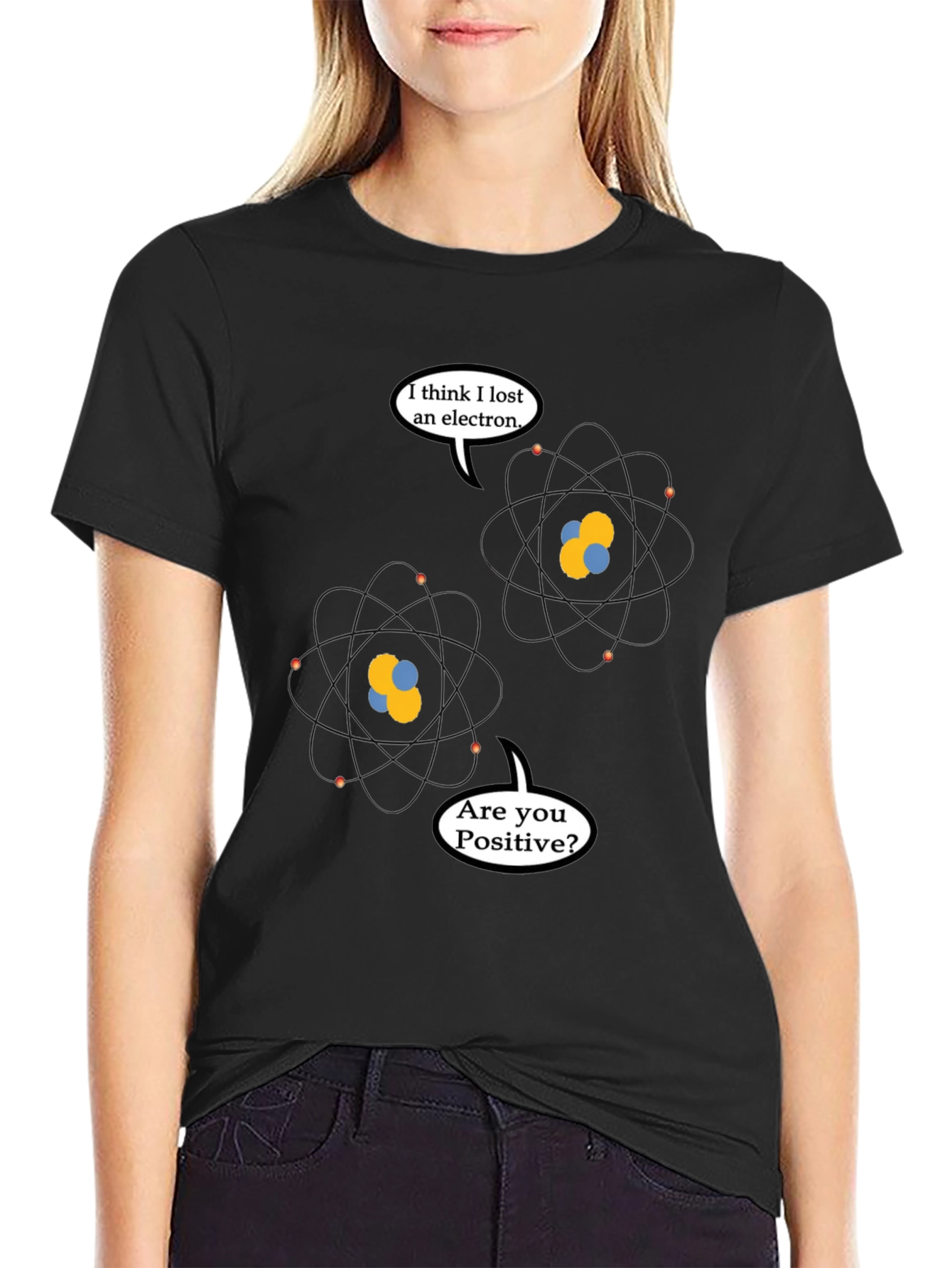 Funny Physics Pun T-Shirt - Lost Electron