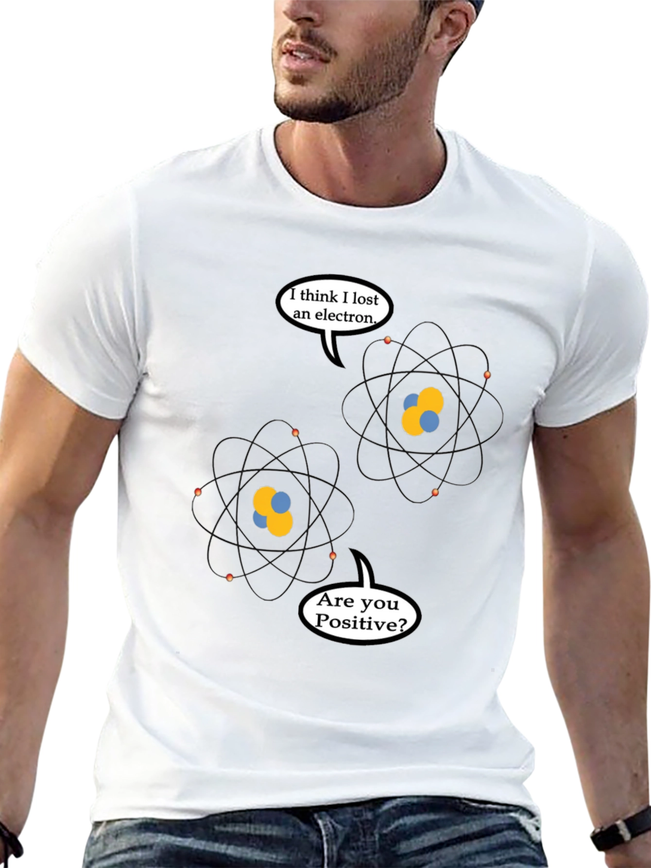 Funny Physics Pun T-Shirt - Lost Electron